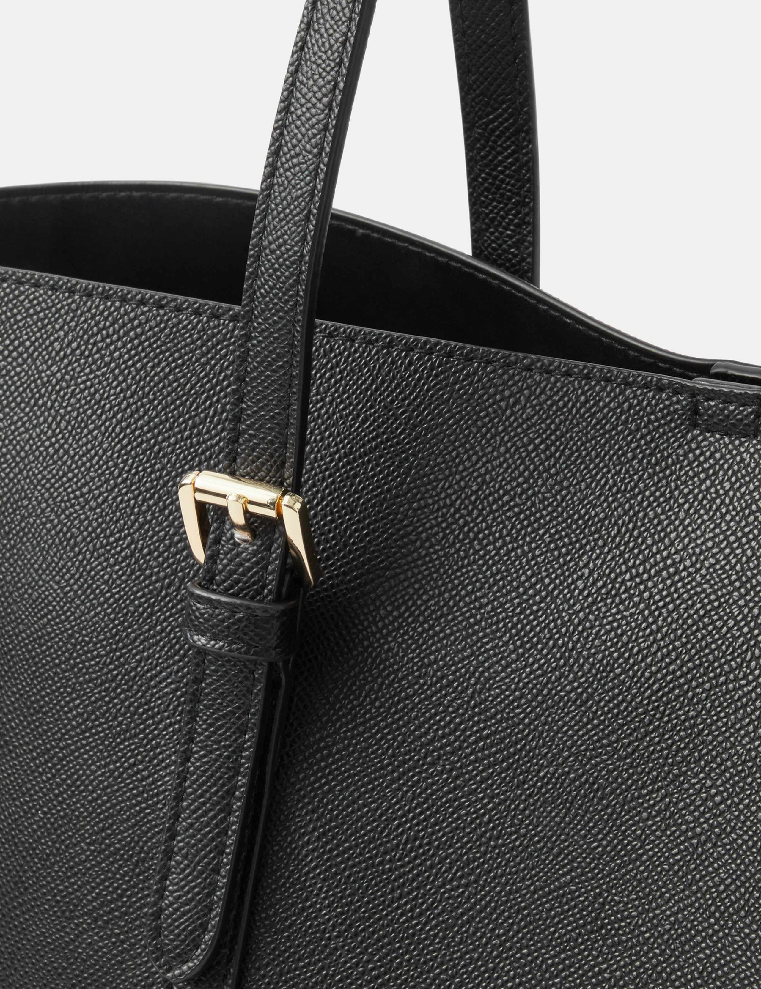 Faux Leather Top Handle Tote Bag 5 of 6