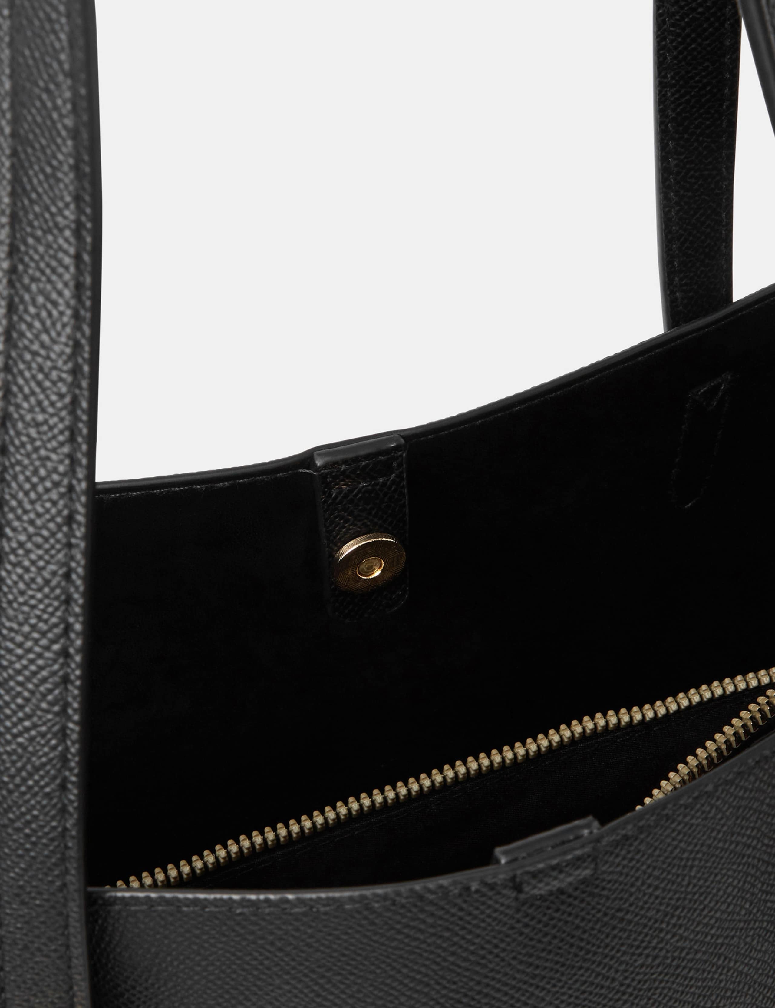 Faux Leather Top Handle Tote Bag 6 of 6