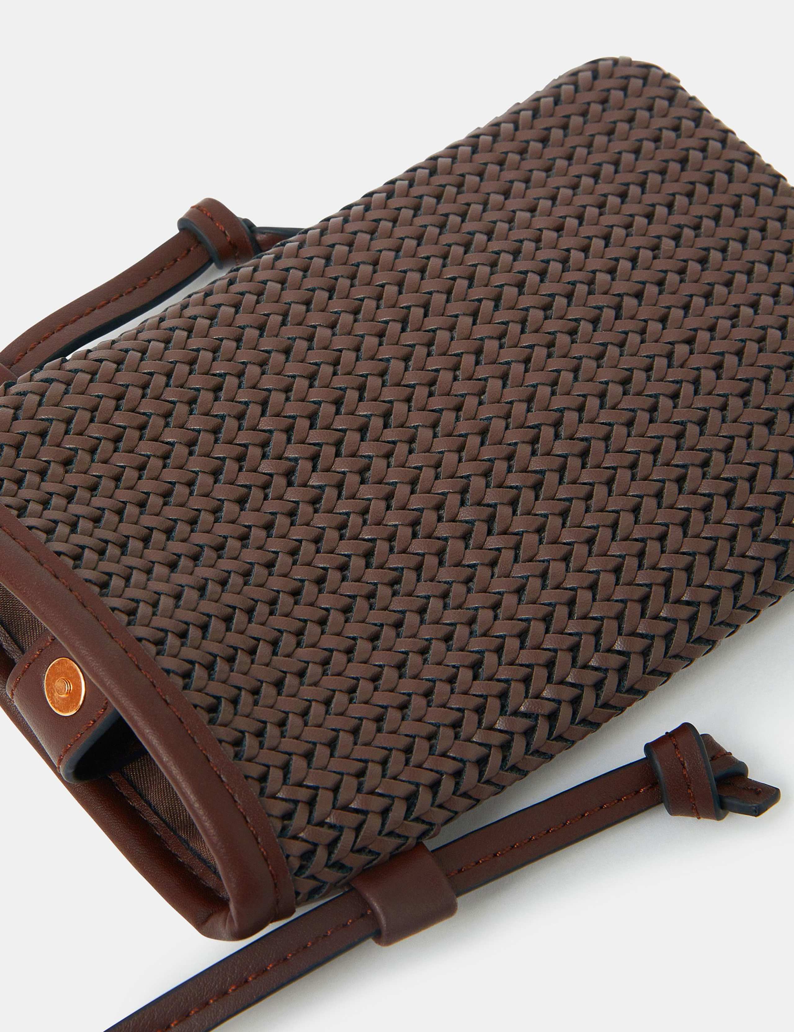 Woven Cross Body Phone Bag 4 of 4