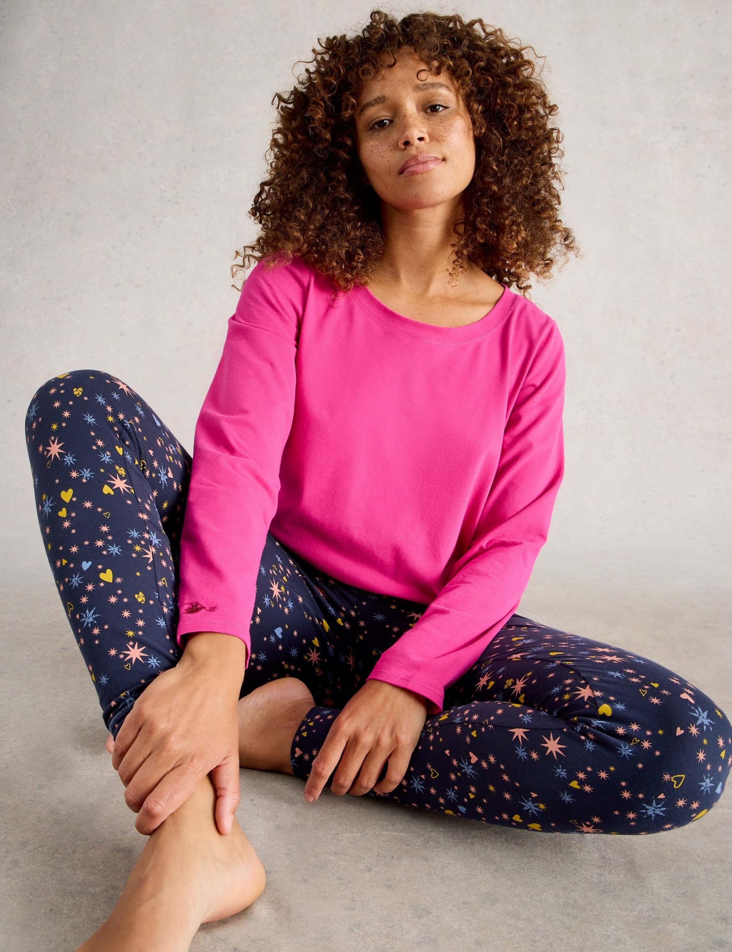 Cotton Rich Jersey Pyjama Top 6 of 6