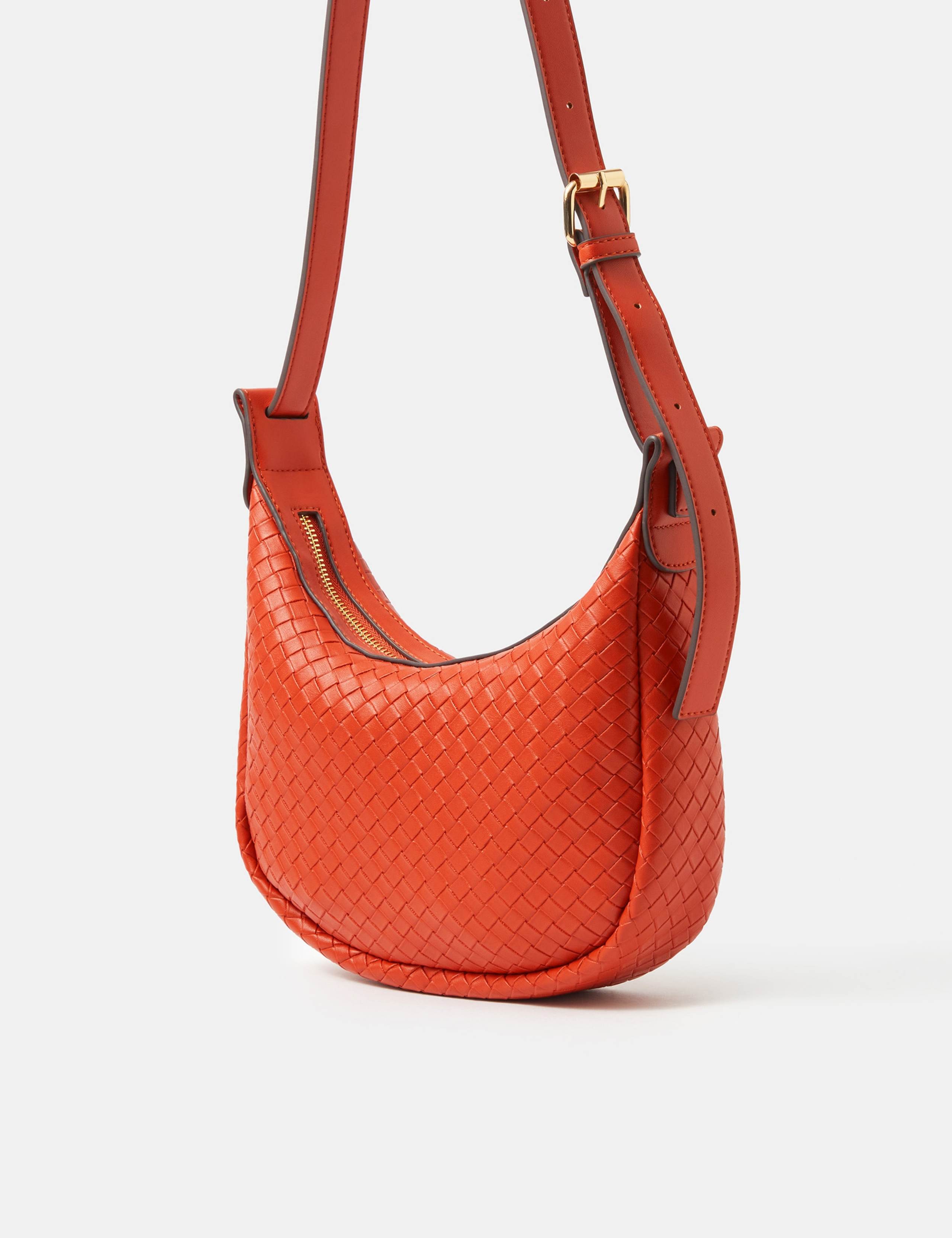 Woven Scoop Crossbody Bag 2 of 4