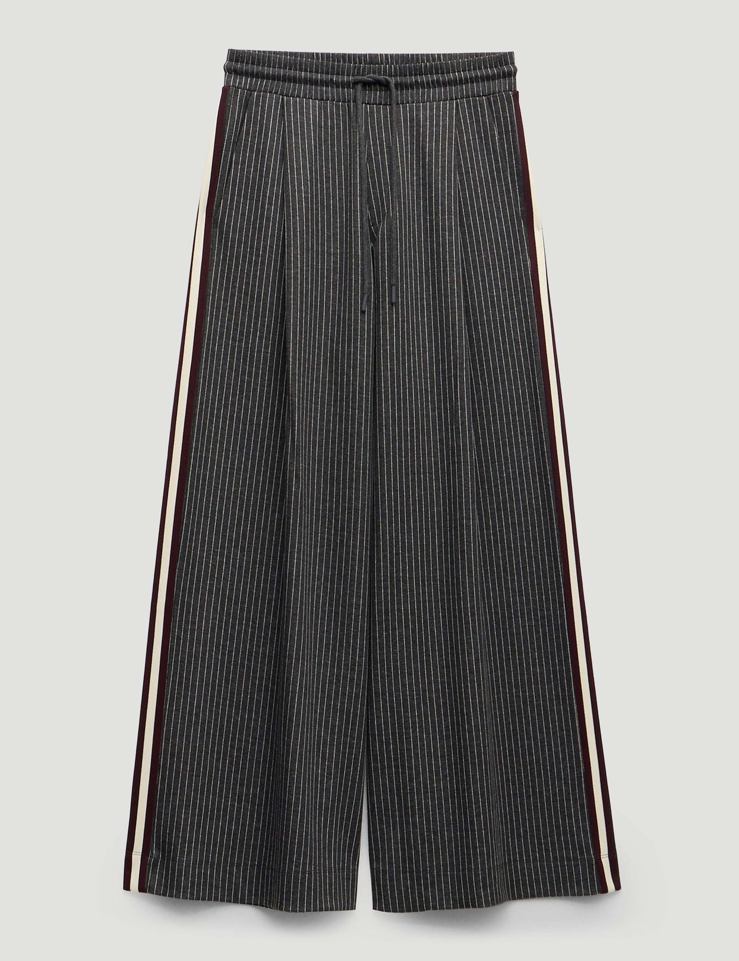 Striped Wide Leg Trousers 2 of 5