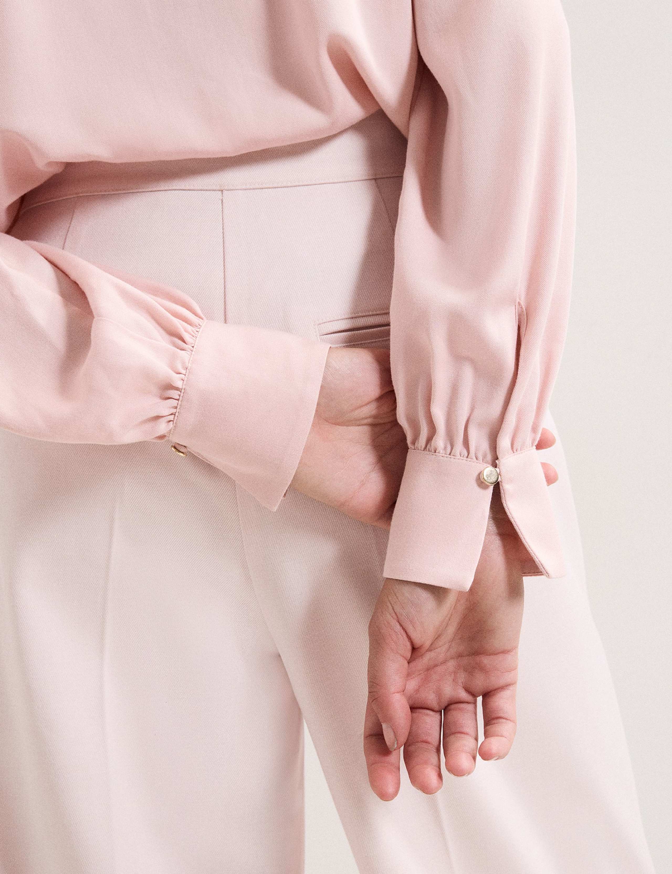 Collared Blouson Sleeve Shirt 7 of 7