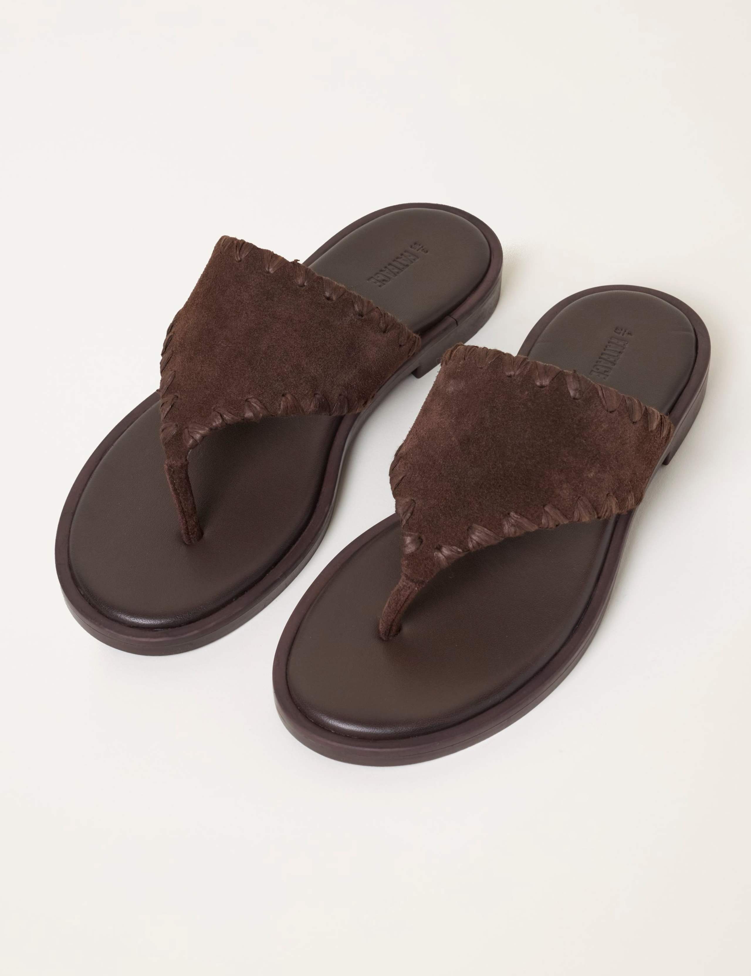 Leather Slip On Flat Mules 2 of 4