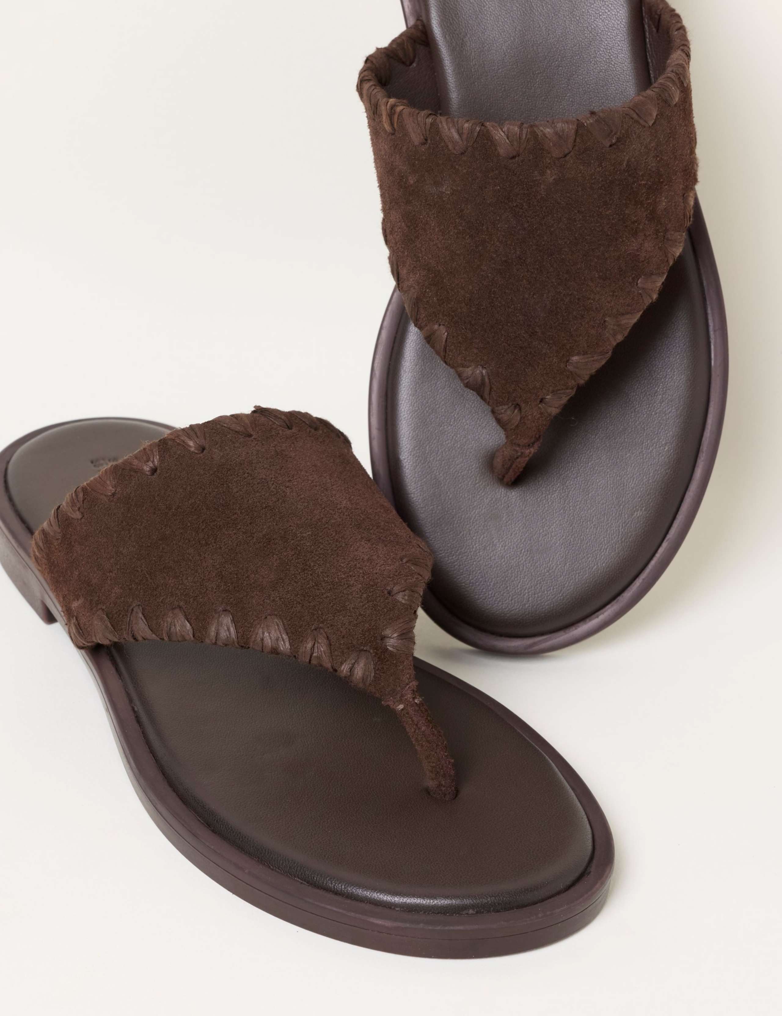 Leather Slip On Flat Mules 4 of 4