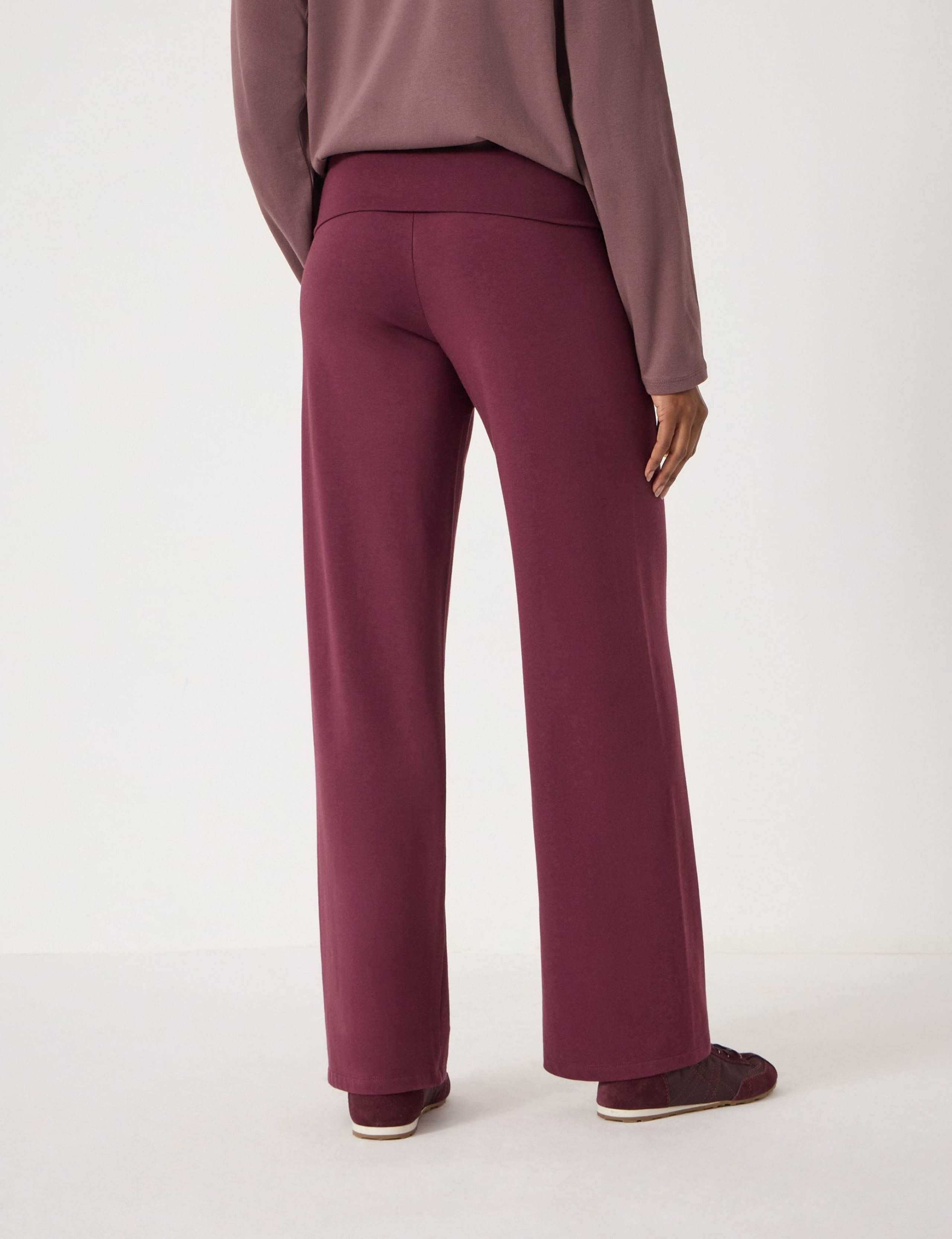 Cotton Blend Foldover Waist Joggers 4 of 5