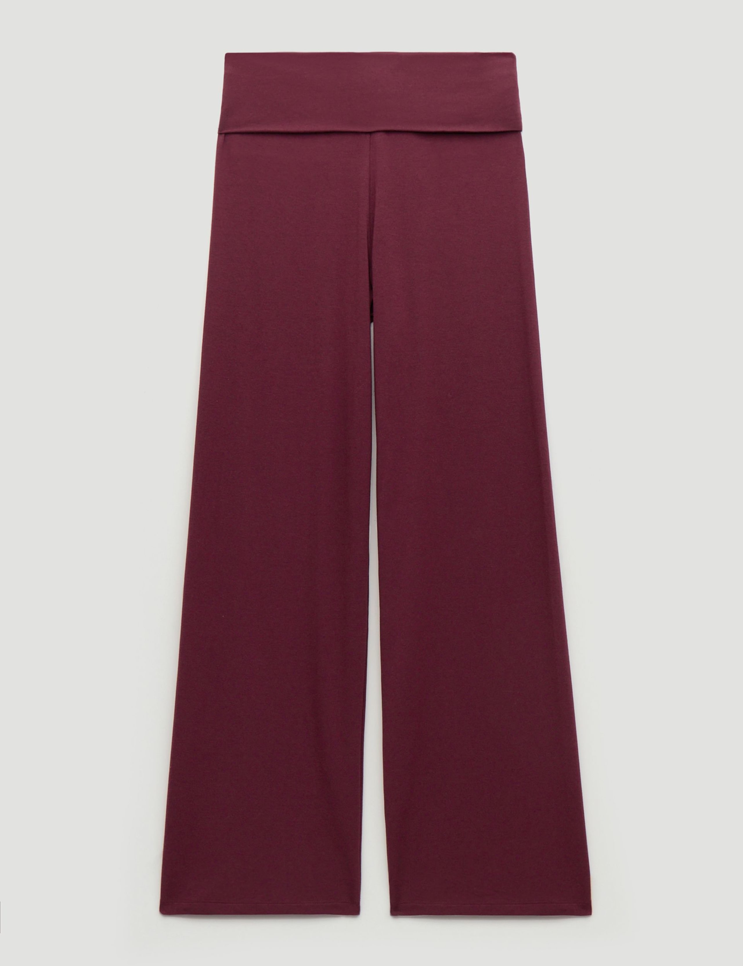 Cotton Blend Foldover Waist Joggers 2 of 5