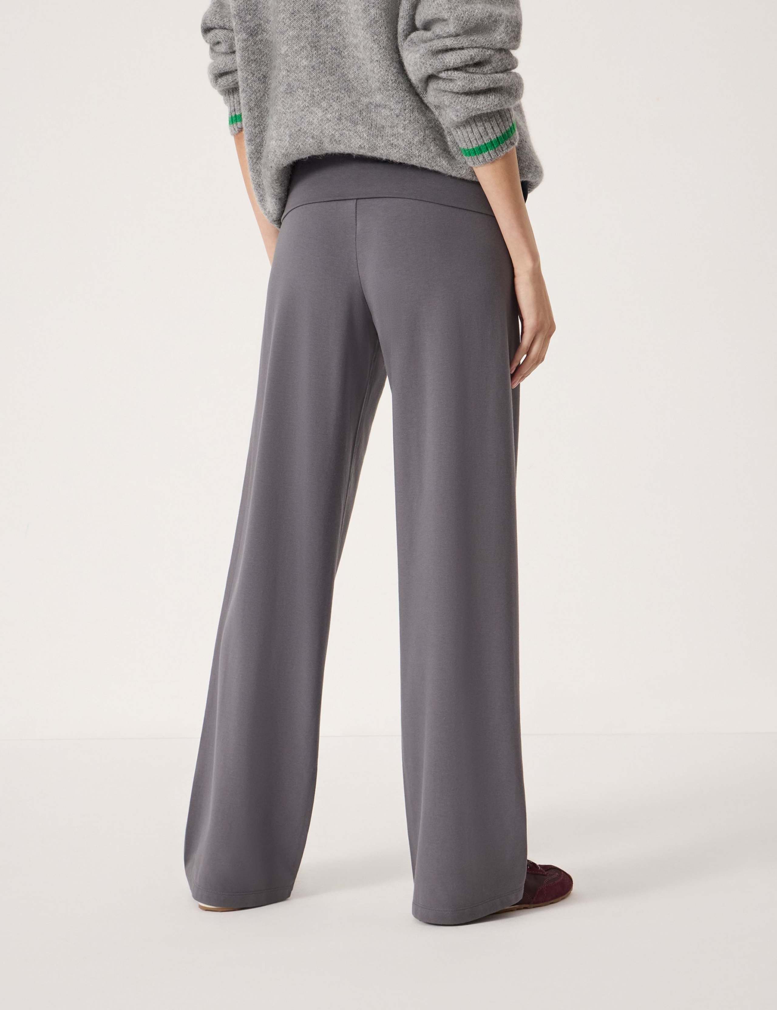 Cotton Blend Foldover Waist Joggers 4 of 5