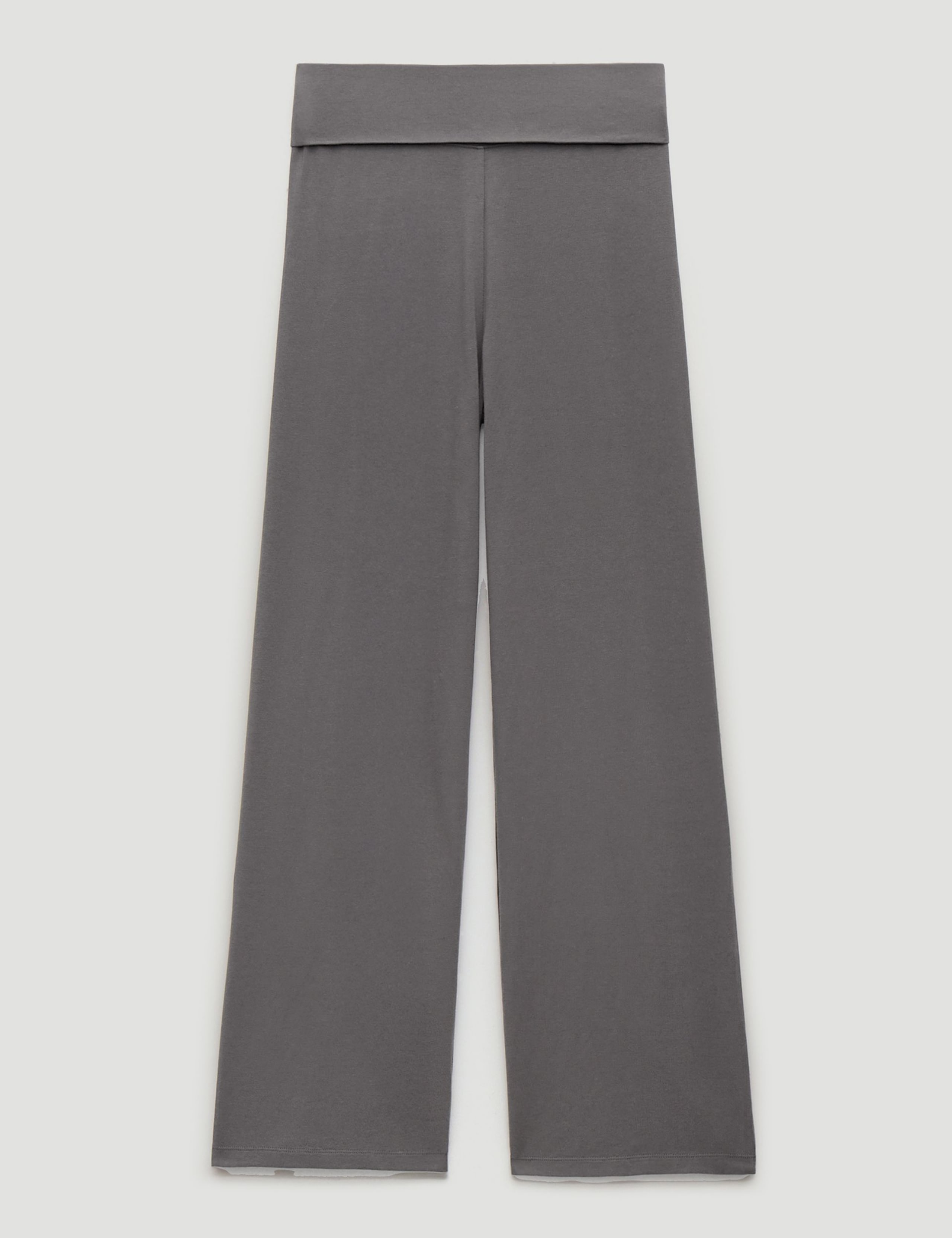 Cotton Blend Foldover Waist Joggers 2 of 5