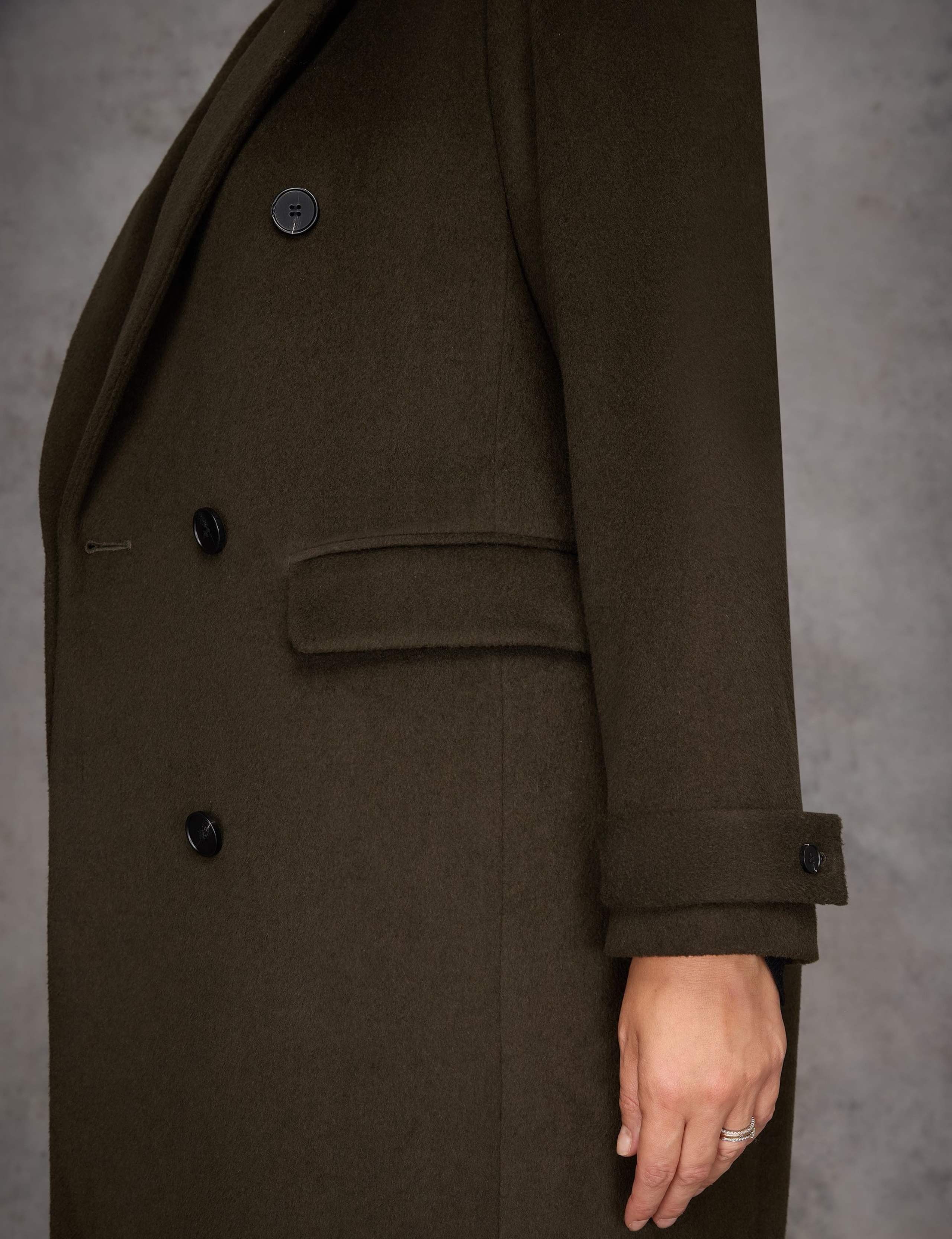 Double Breasted Longline Coat 2 of 4