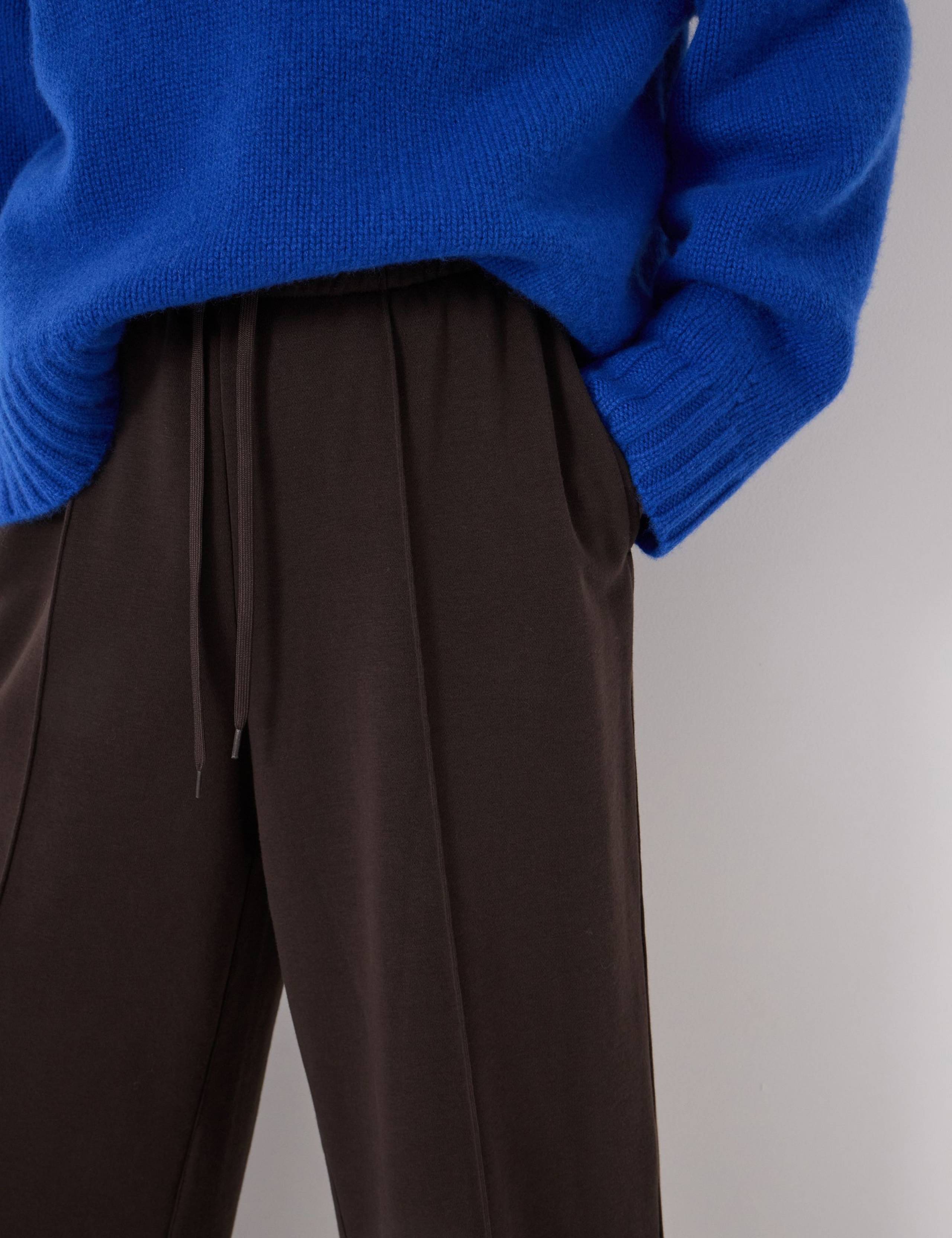 Cotton Rich Pintuck Straight Leg Joggers 5 of 5