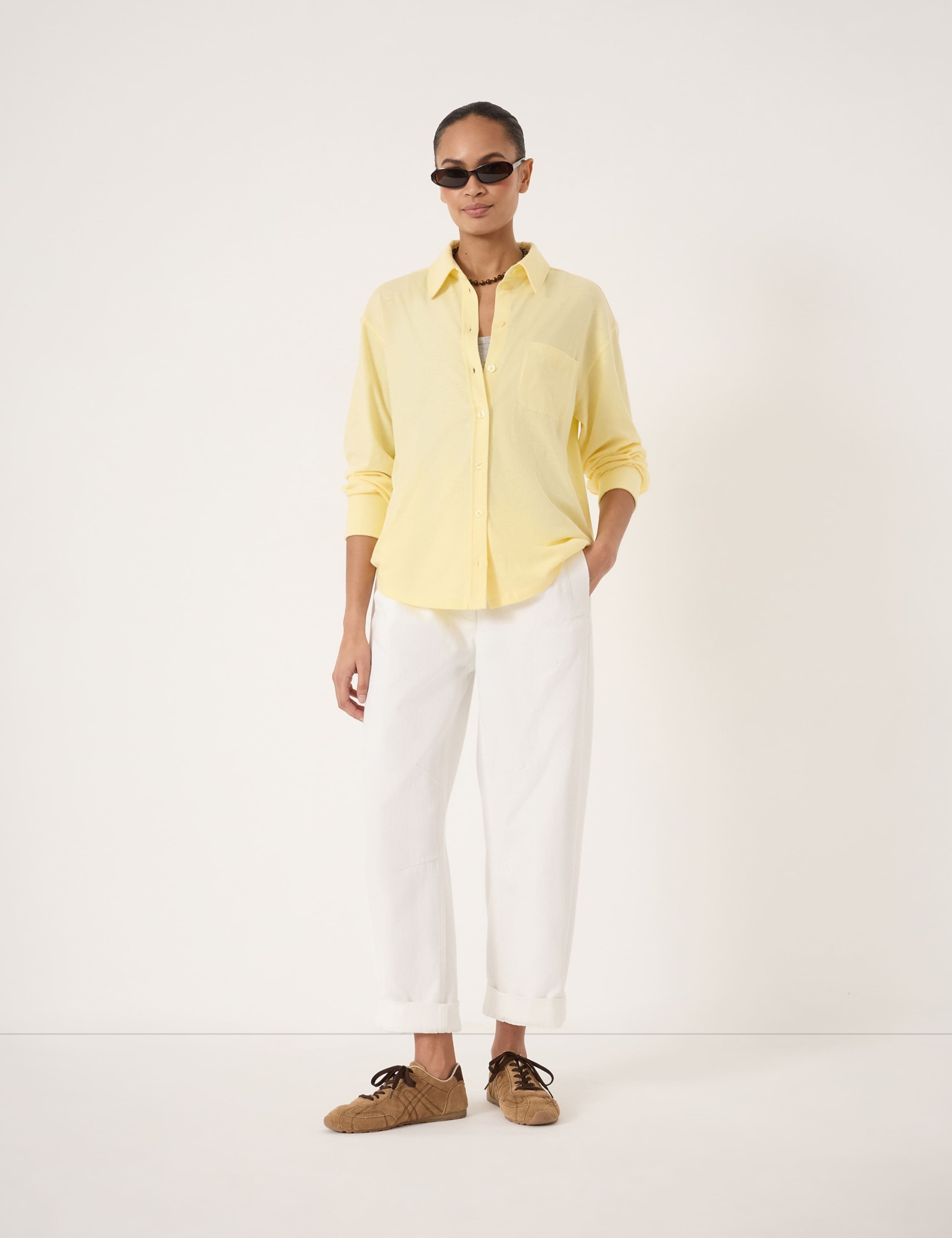 Pure Cotton Jersey Shirt 4 of 5