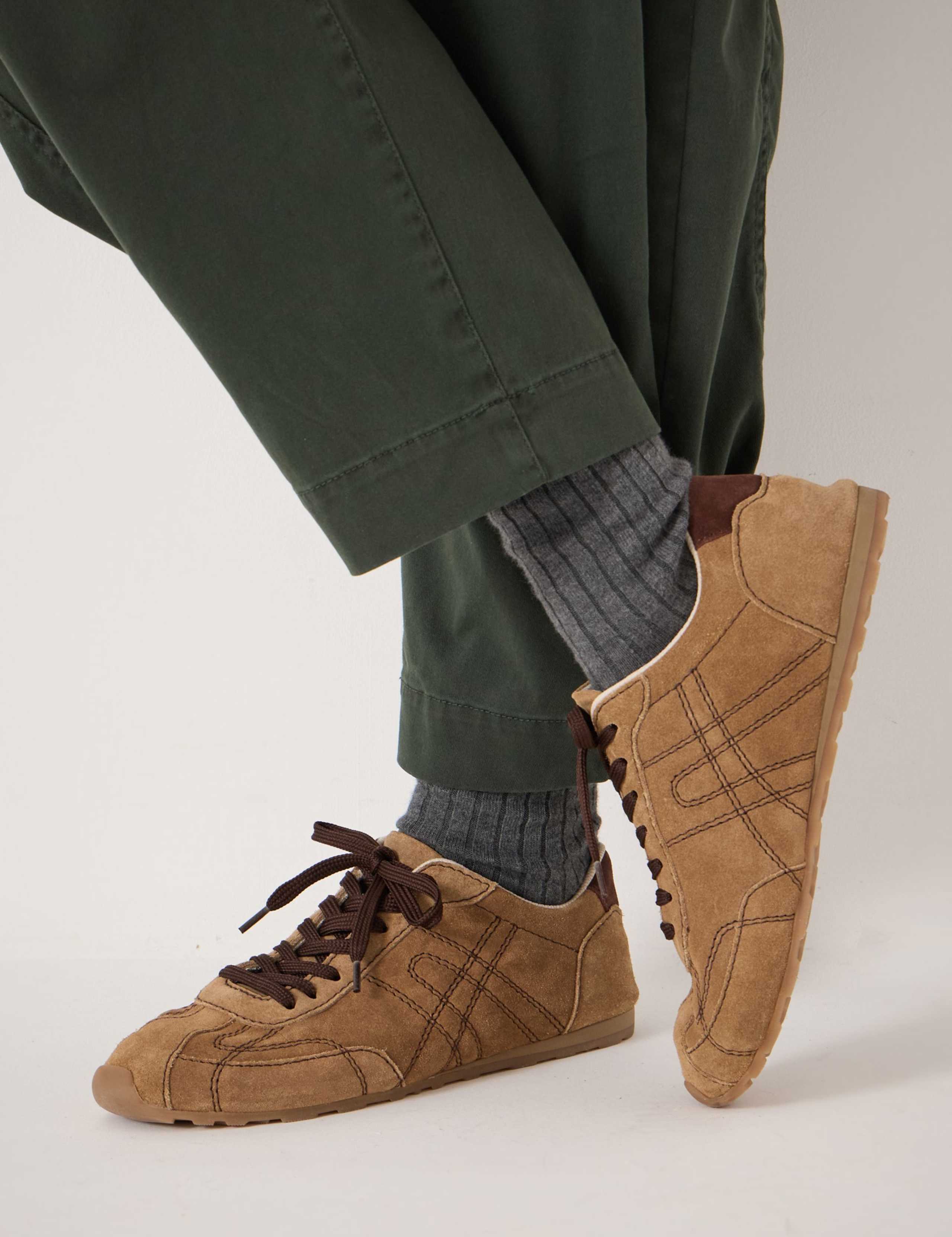 Leather Trainers 4 of 5