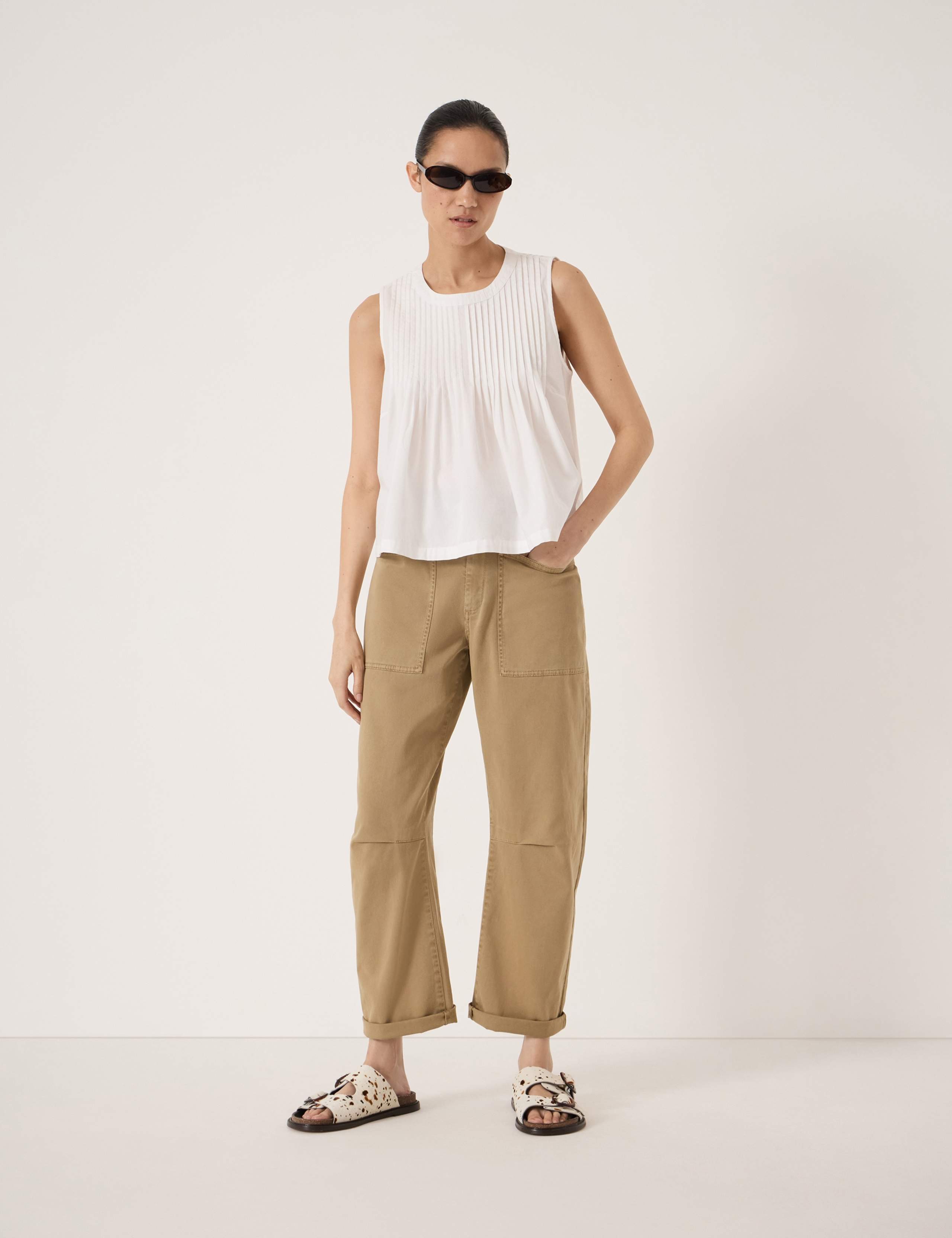 Pure Cotton Pintuck Top 5 of 5