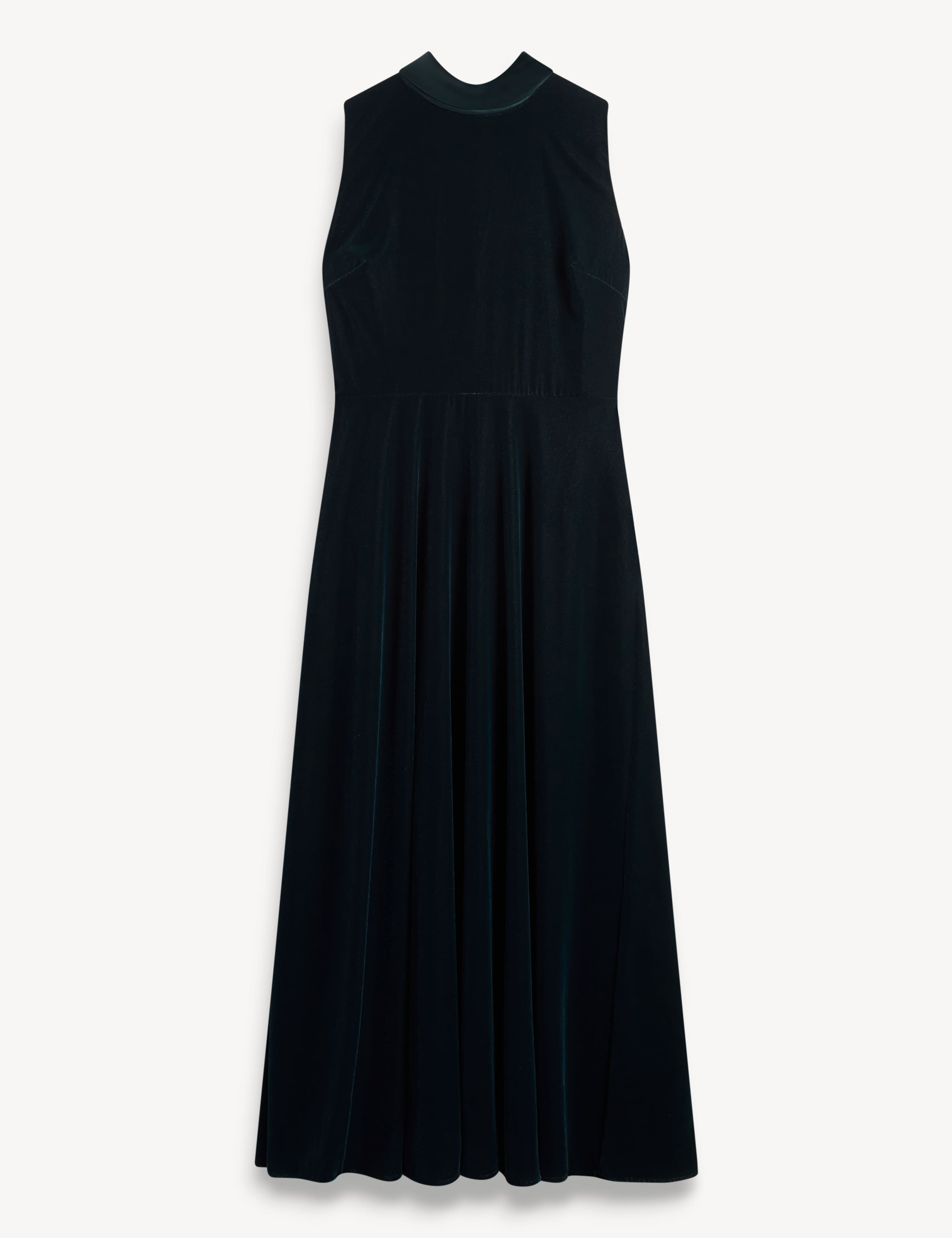 Cowl Neck Sleeveless Midi Dress 2 of 6
