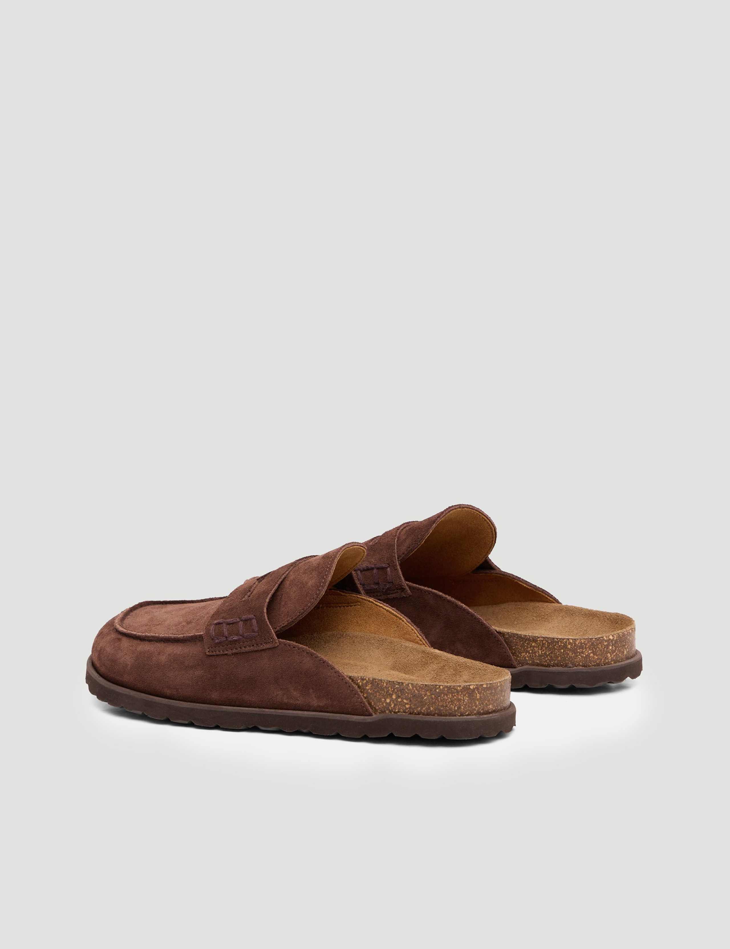 Suede Backless Loafers 4 of 4