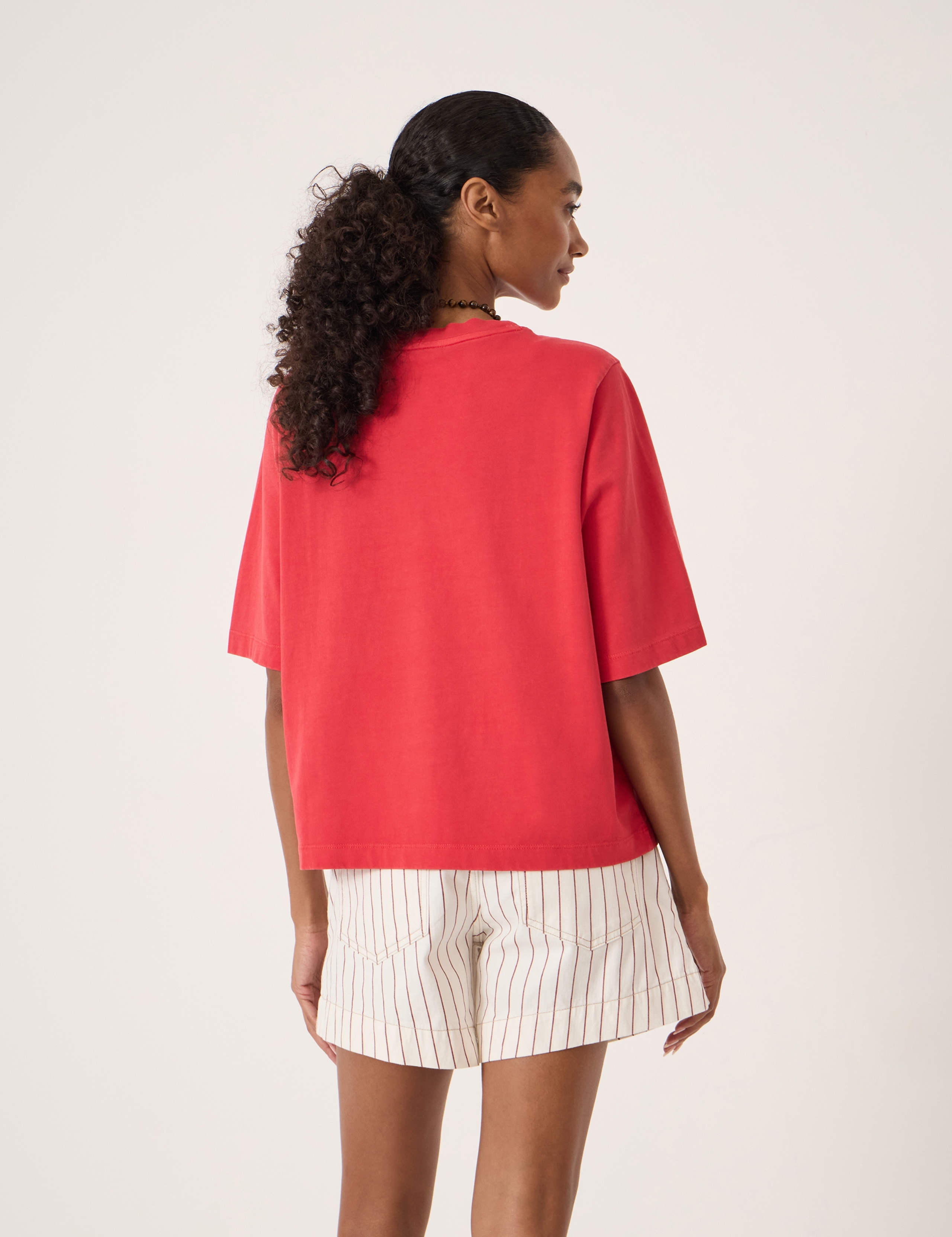 Pure Cotton Spicy Graphic Boxy T-Shirt 3 of 5
