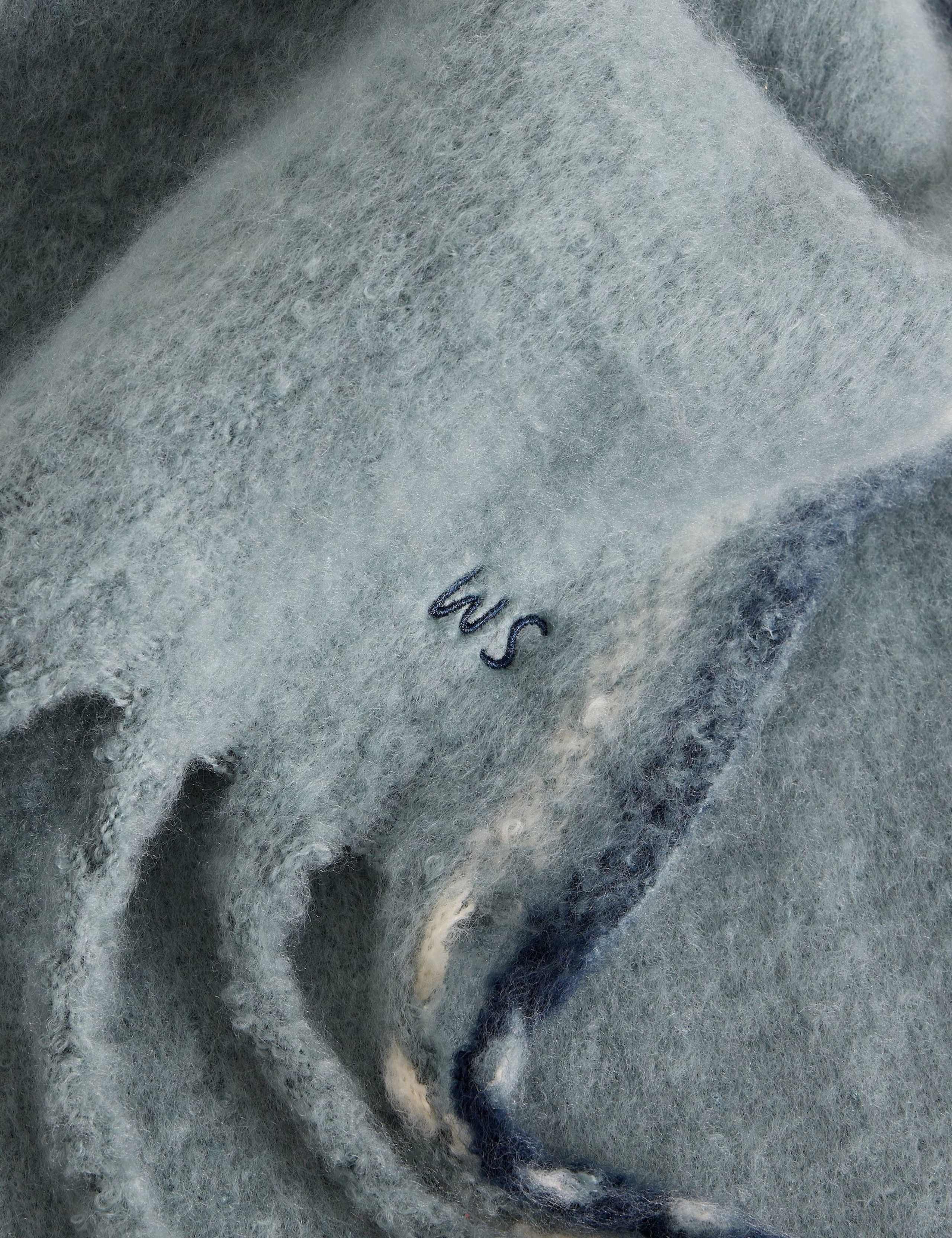 Printed Brushed Tassel Scarf 3 of 3