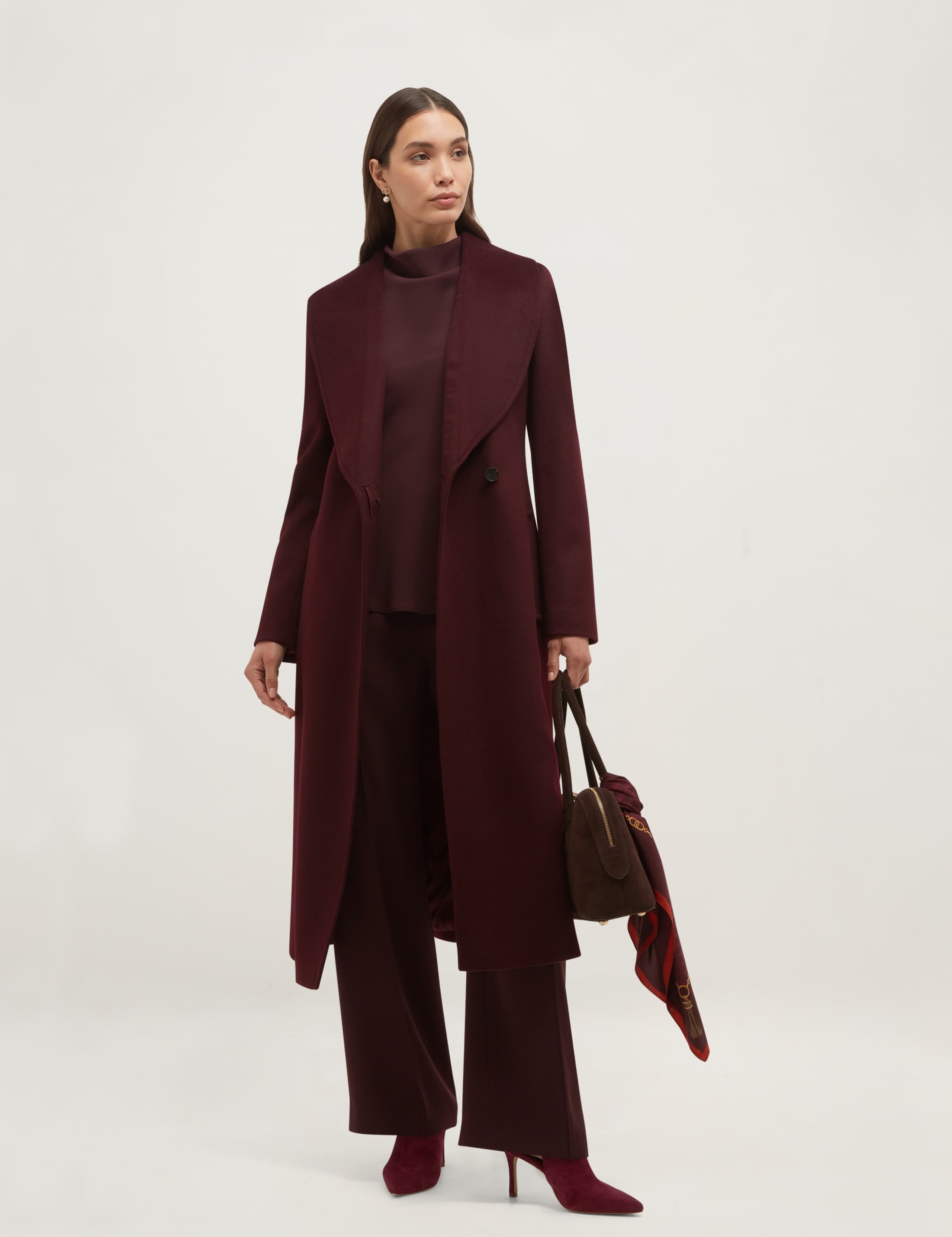 Pure Wool Wrap Coat 3 of 6