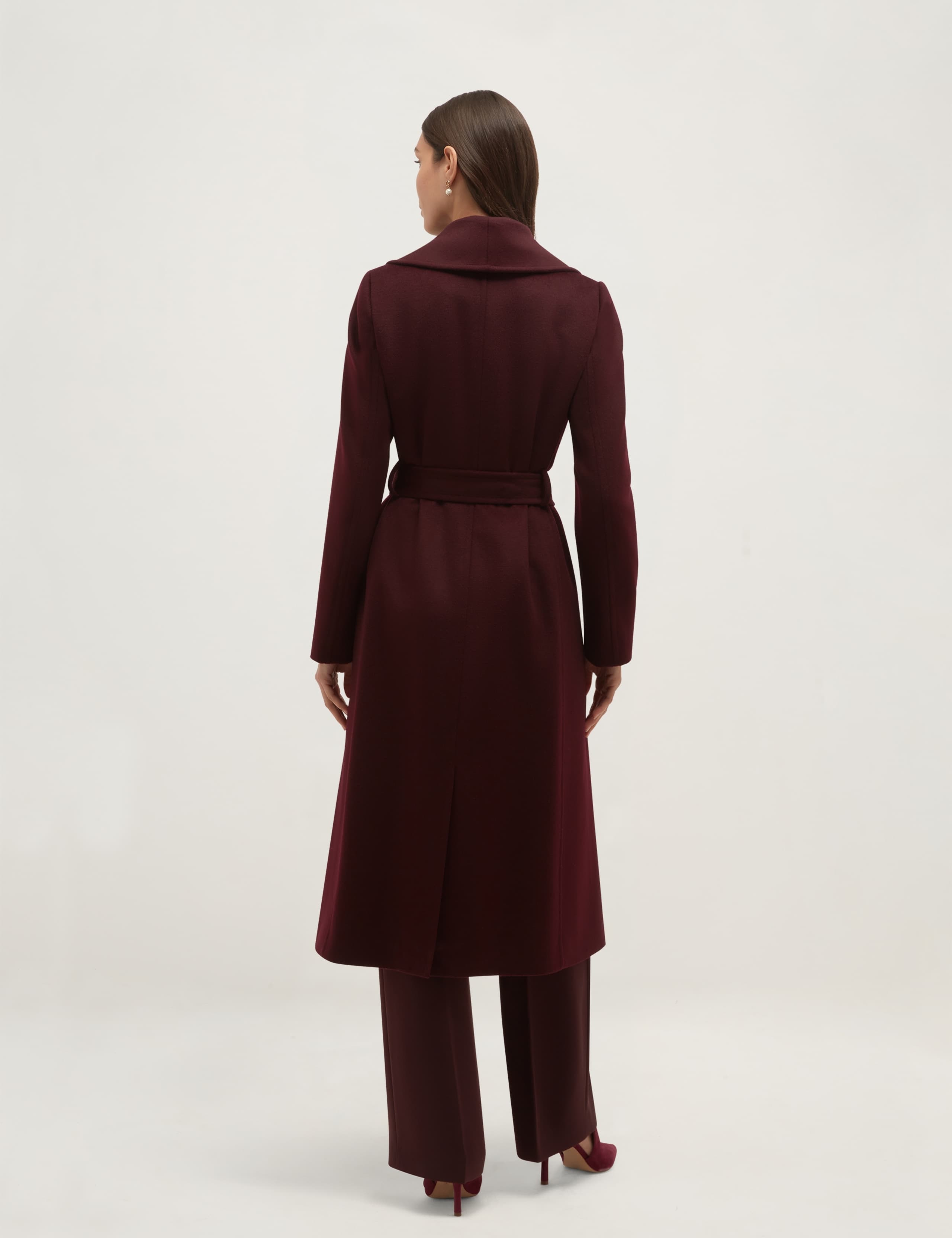 Pure Wool Wrap Coat 4 of 6