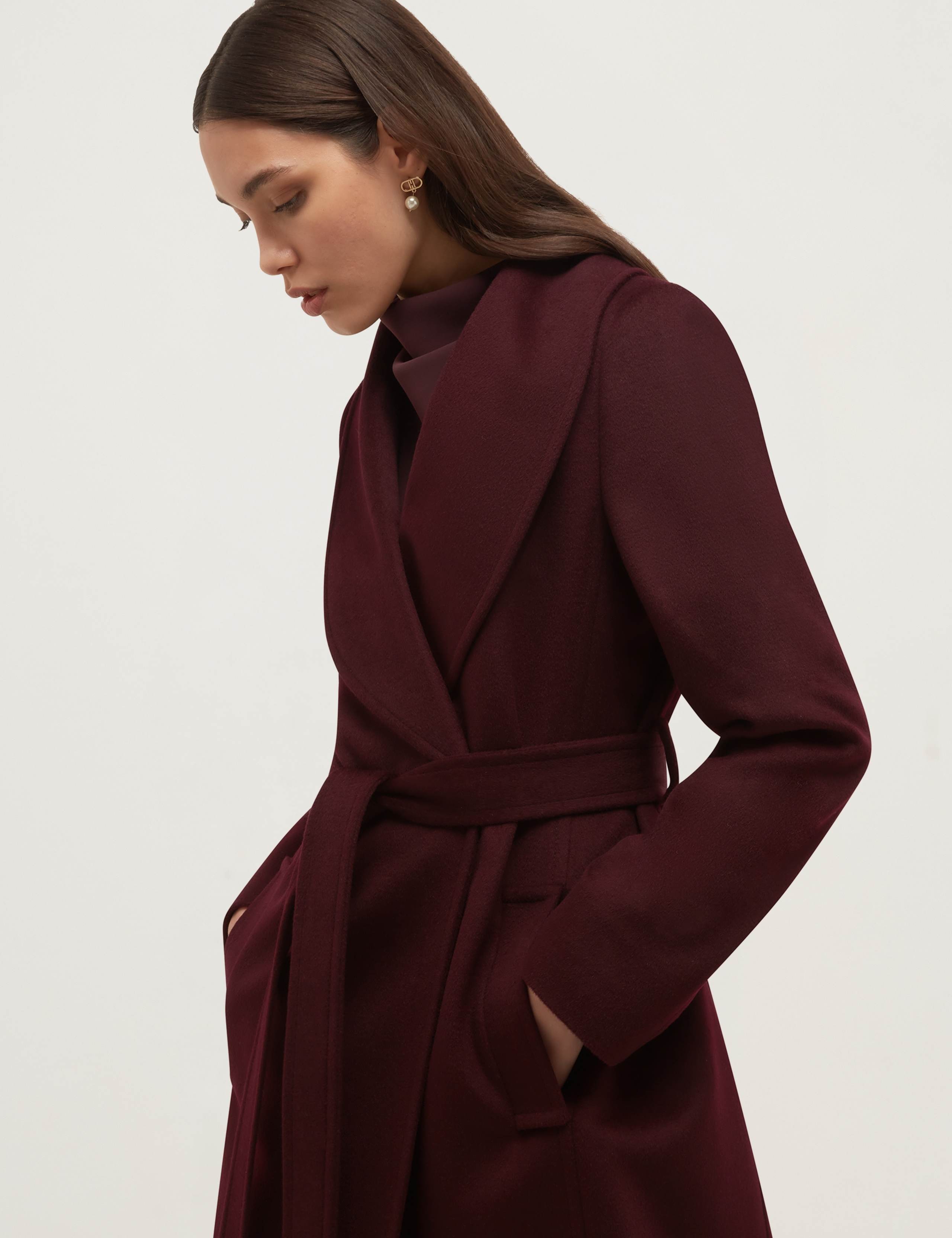 Pure Wool Wrap Coat 6 of 6