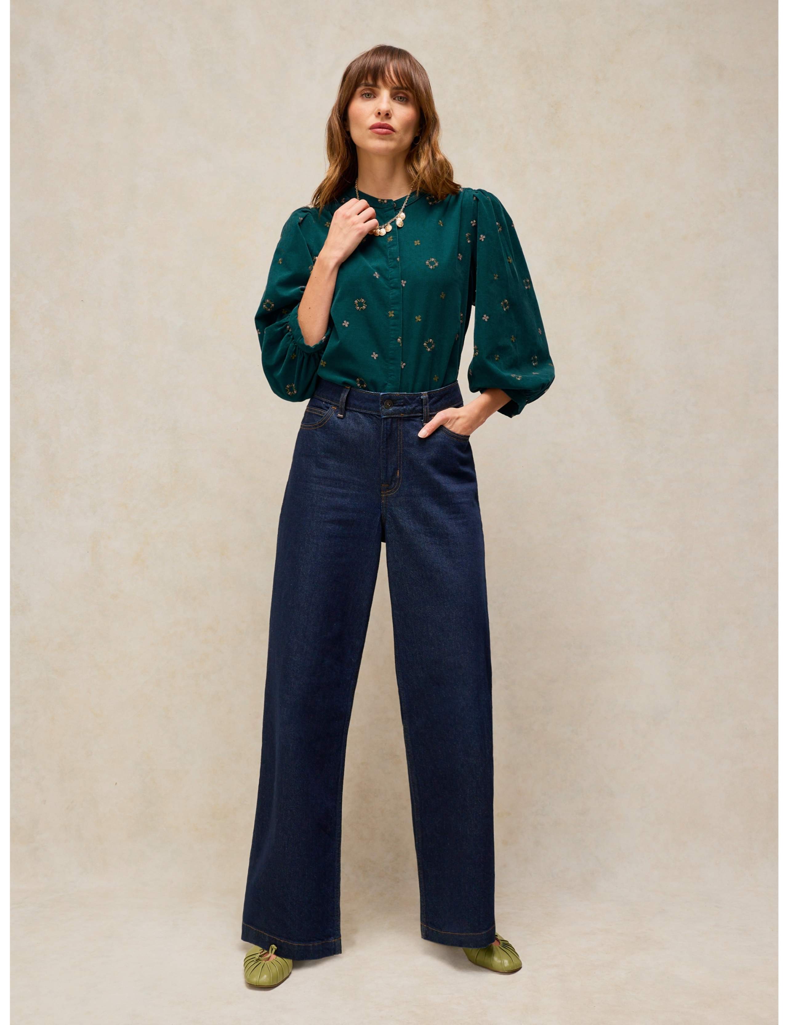 Lana Cord Embroidered Top 4 of 6