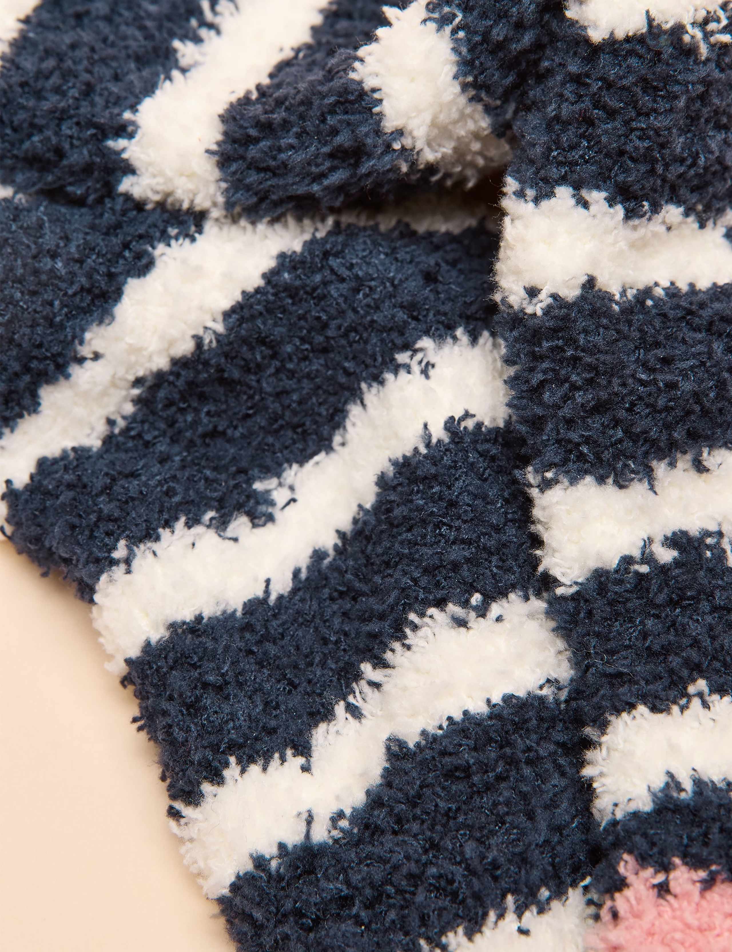 Striped Fluffy Socks 2 of 3