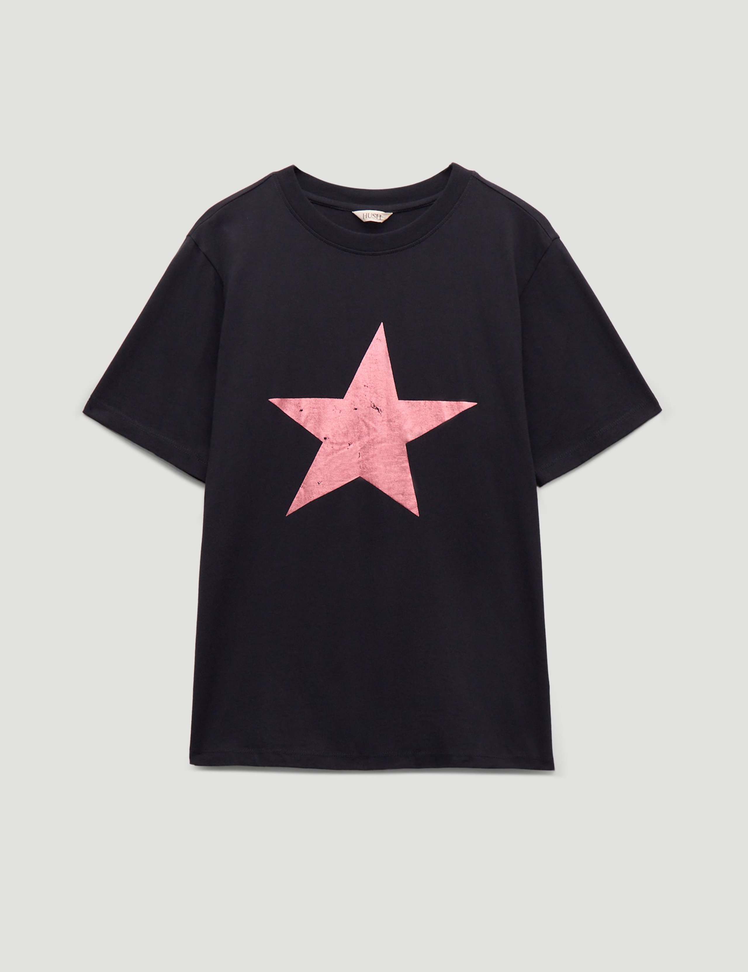 Pure Cotton Star Graphic T-Shirt 2 of 5