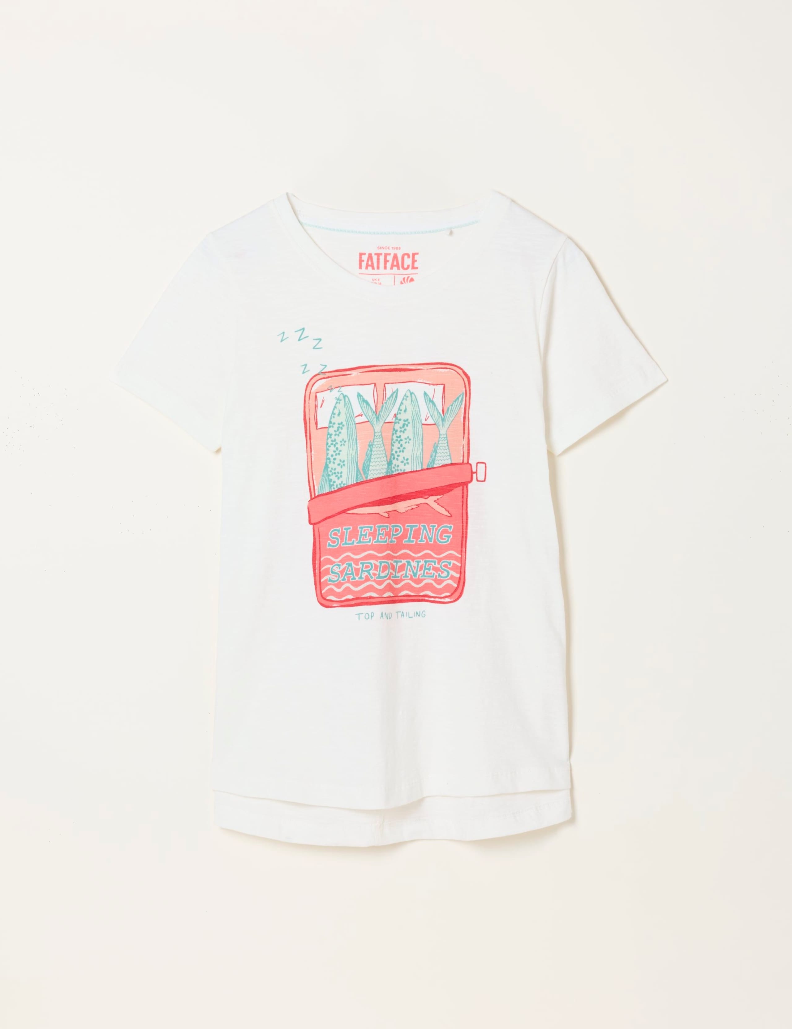 Jersey Sardine Pyjama Top 2 of 5