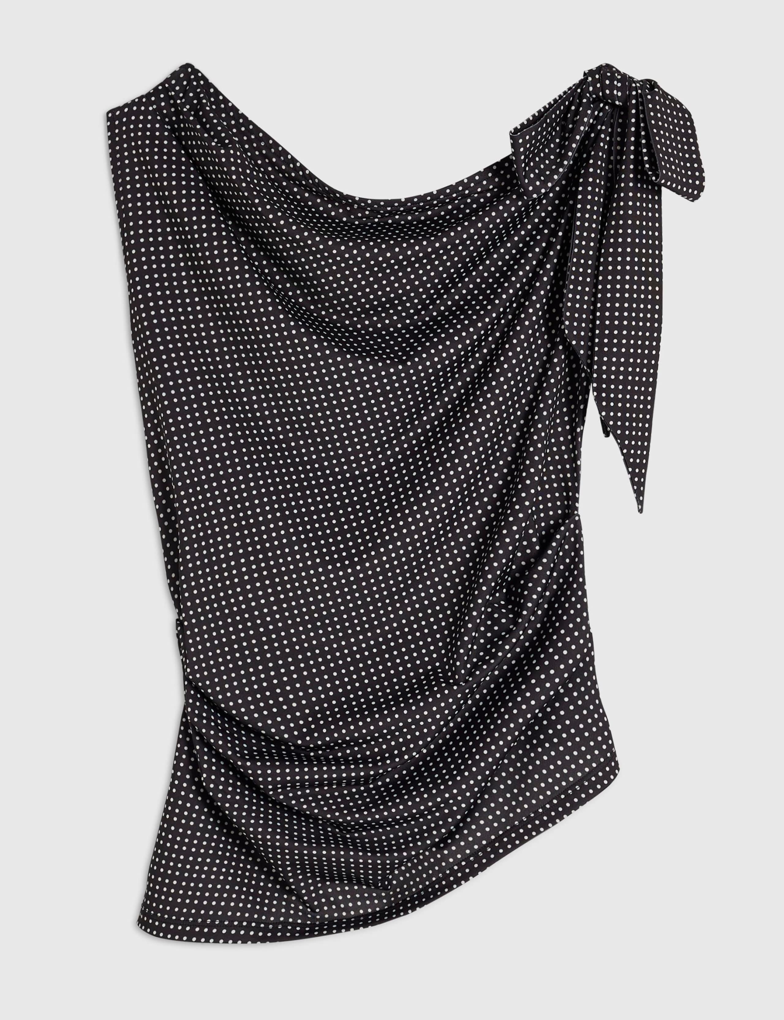 Pure Cotton Checked Off The Shoulder Top 4 of 6