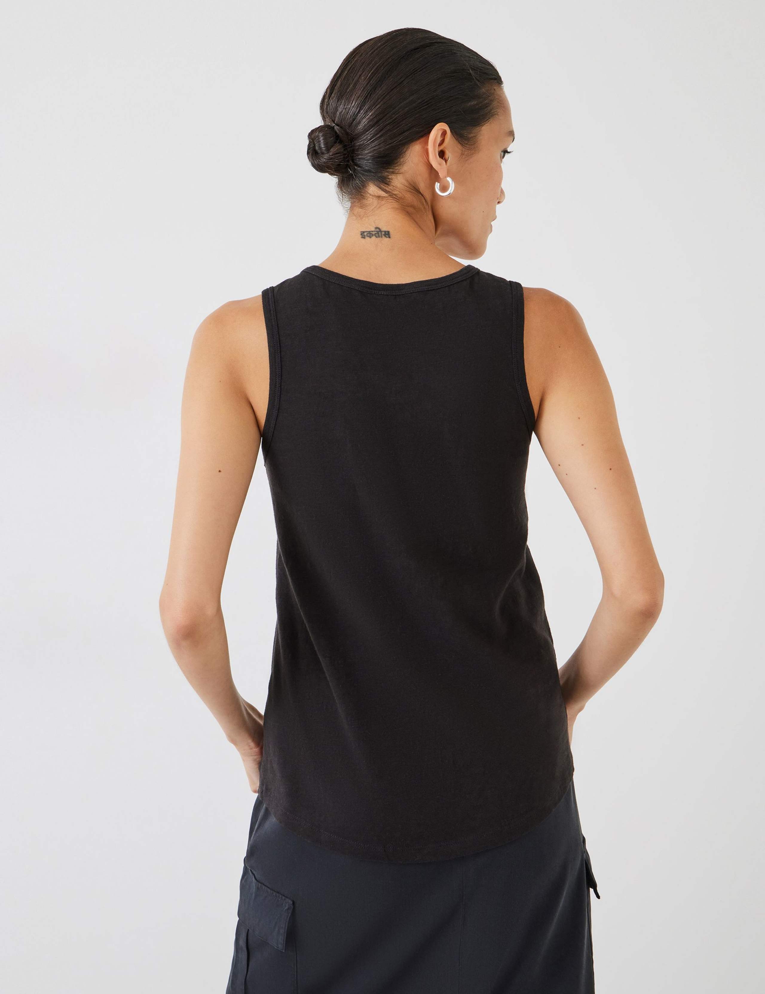 Pure Cotton Scoop Neck Vest 4 of 5