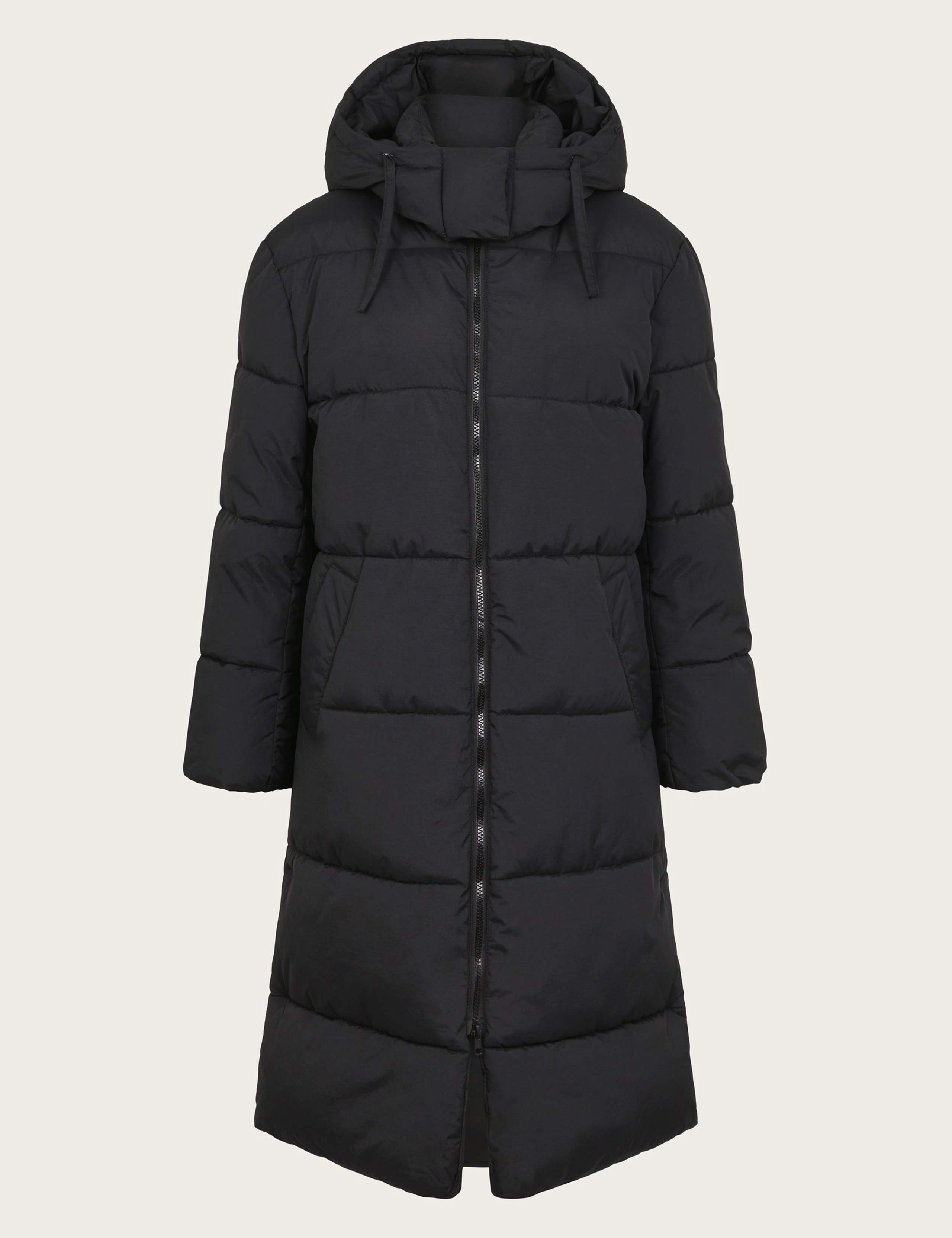 Hooded Longline Puffer Coat 2 of 5