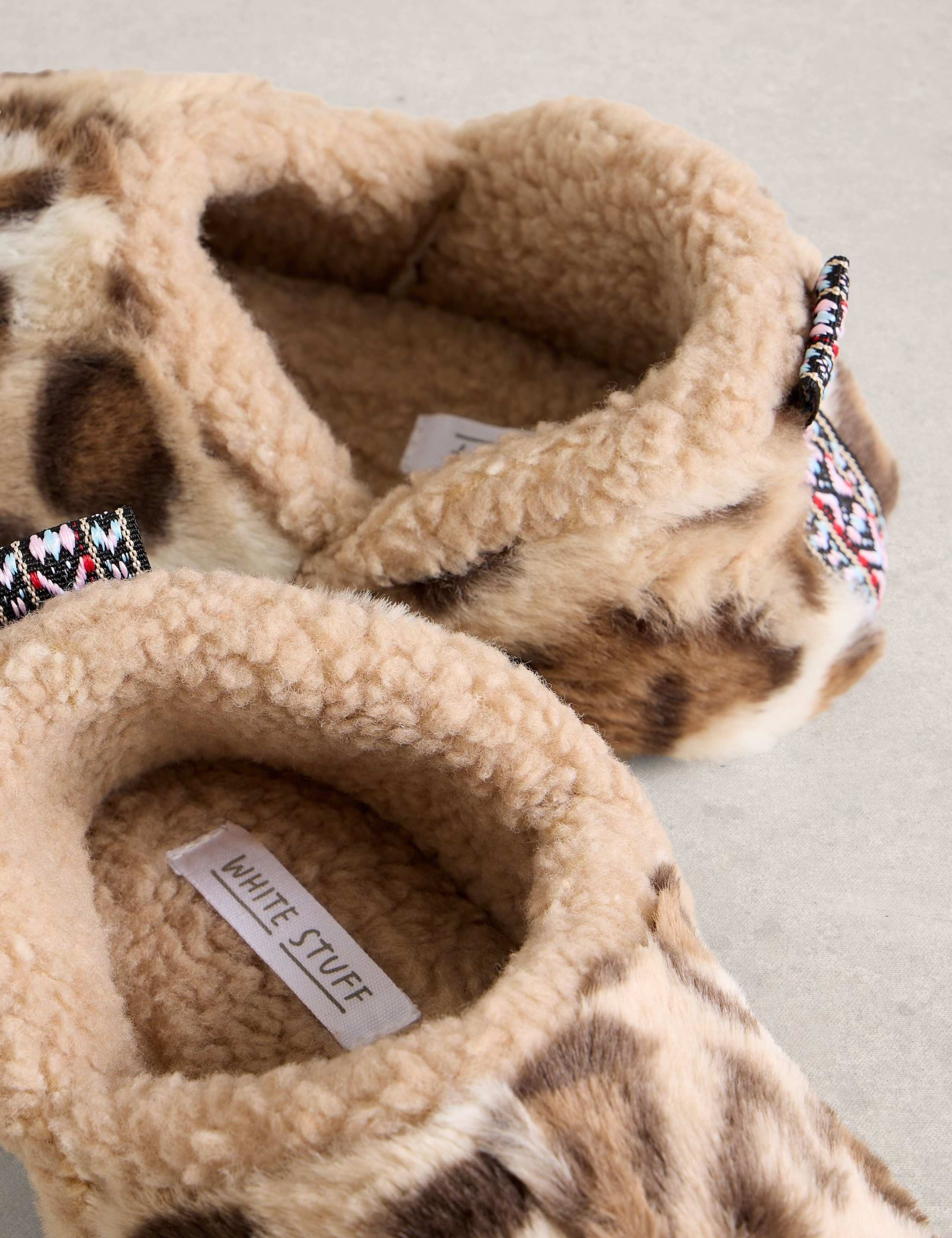 Leopard Print Slippers 3 of 4