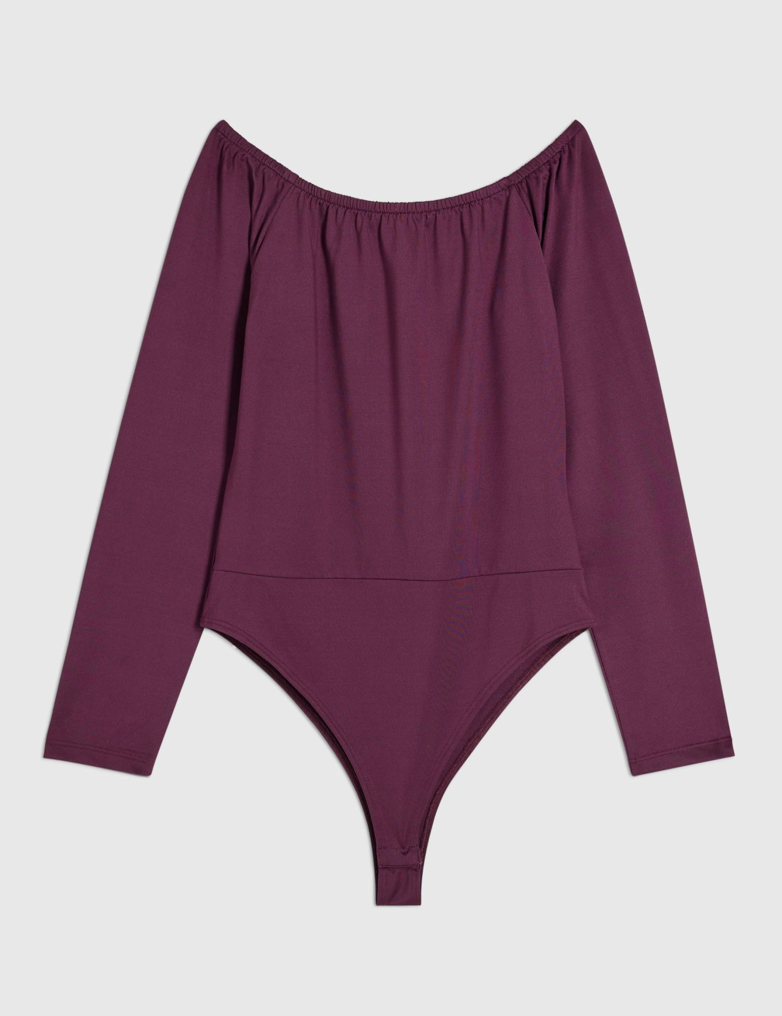 Pure Cotton Bardot Fitted Bodysuit 4 of 6