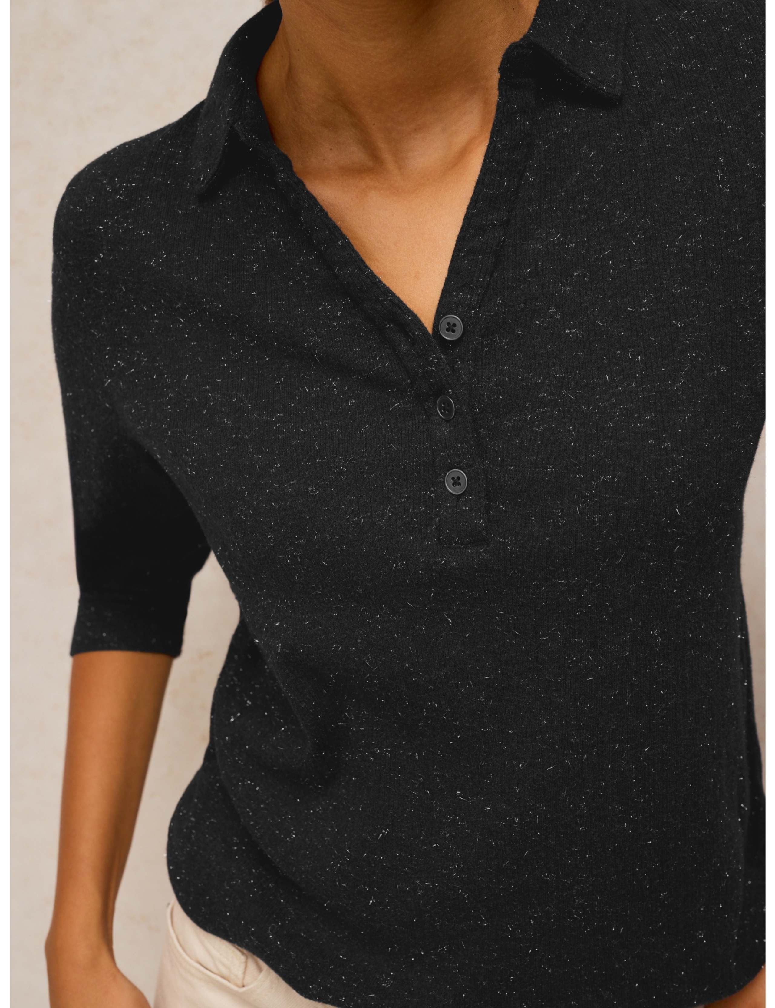 Lola Cotton Rich Embellished T-Shirt 5 of 6