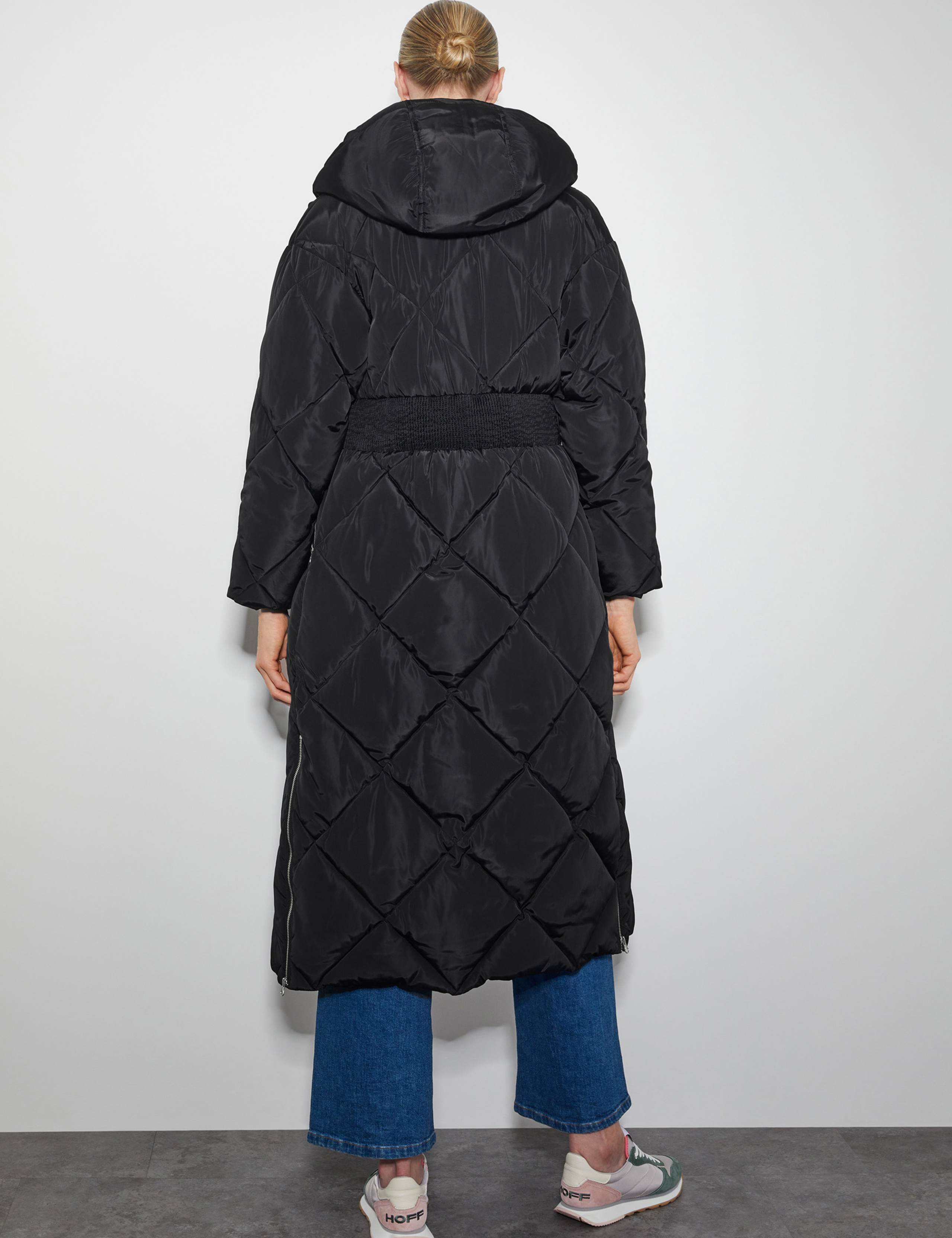 Hooded Longline Puffer Coat 5 of 5