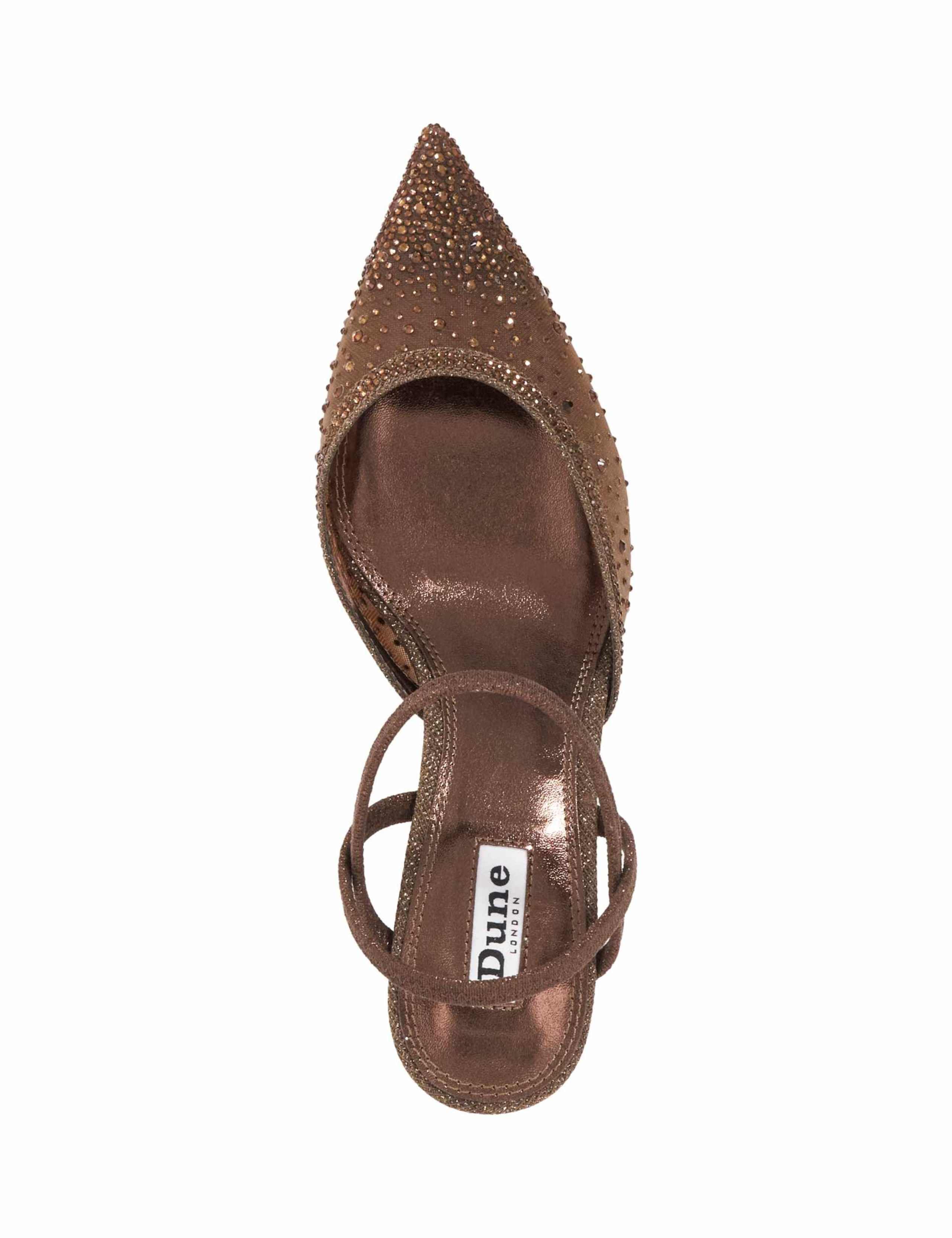 Sparkle Stiletto Heel Pointed Court Shoes 2 of 5
