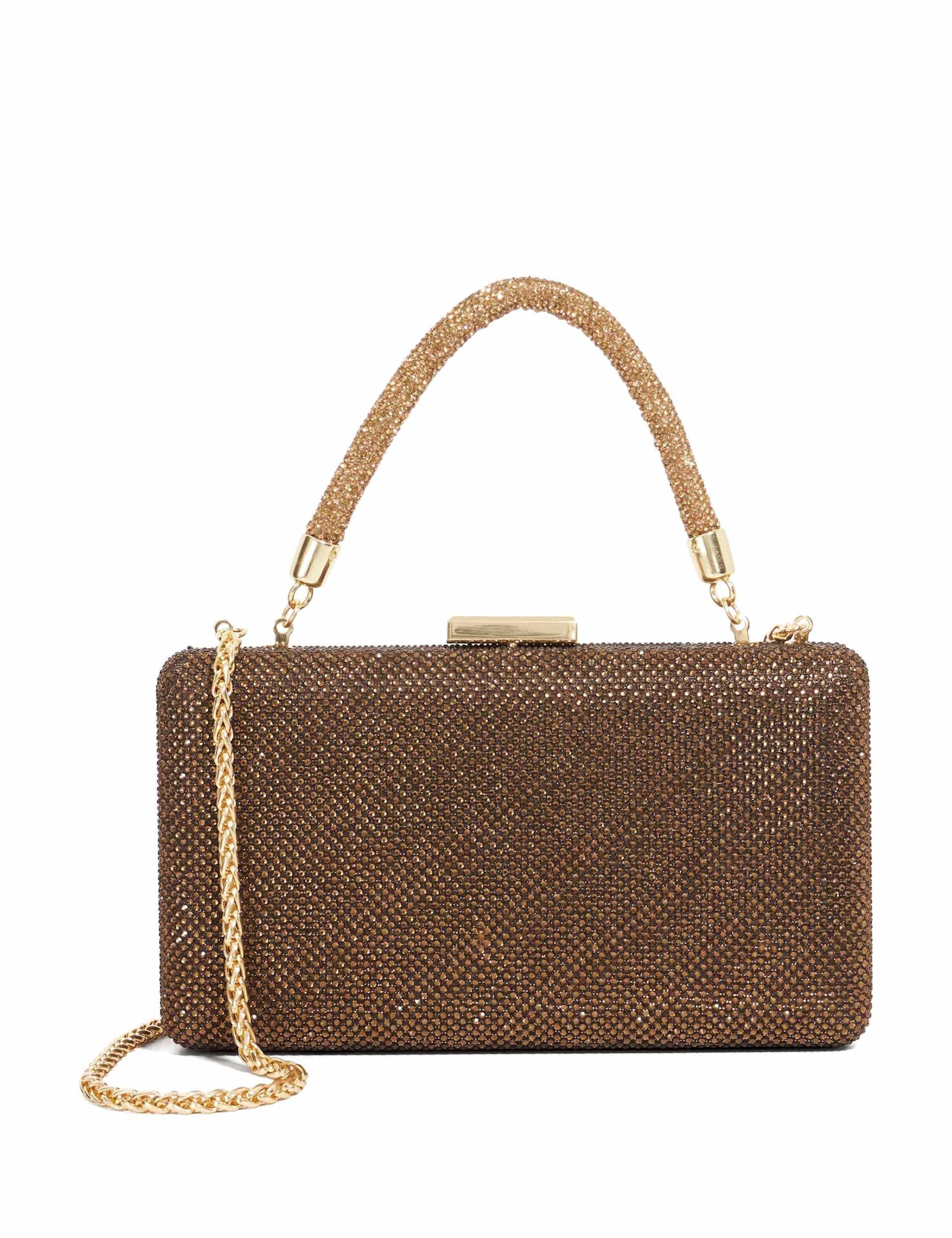 Metallic Clutch Bag 1 of 6