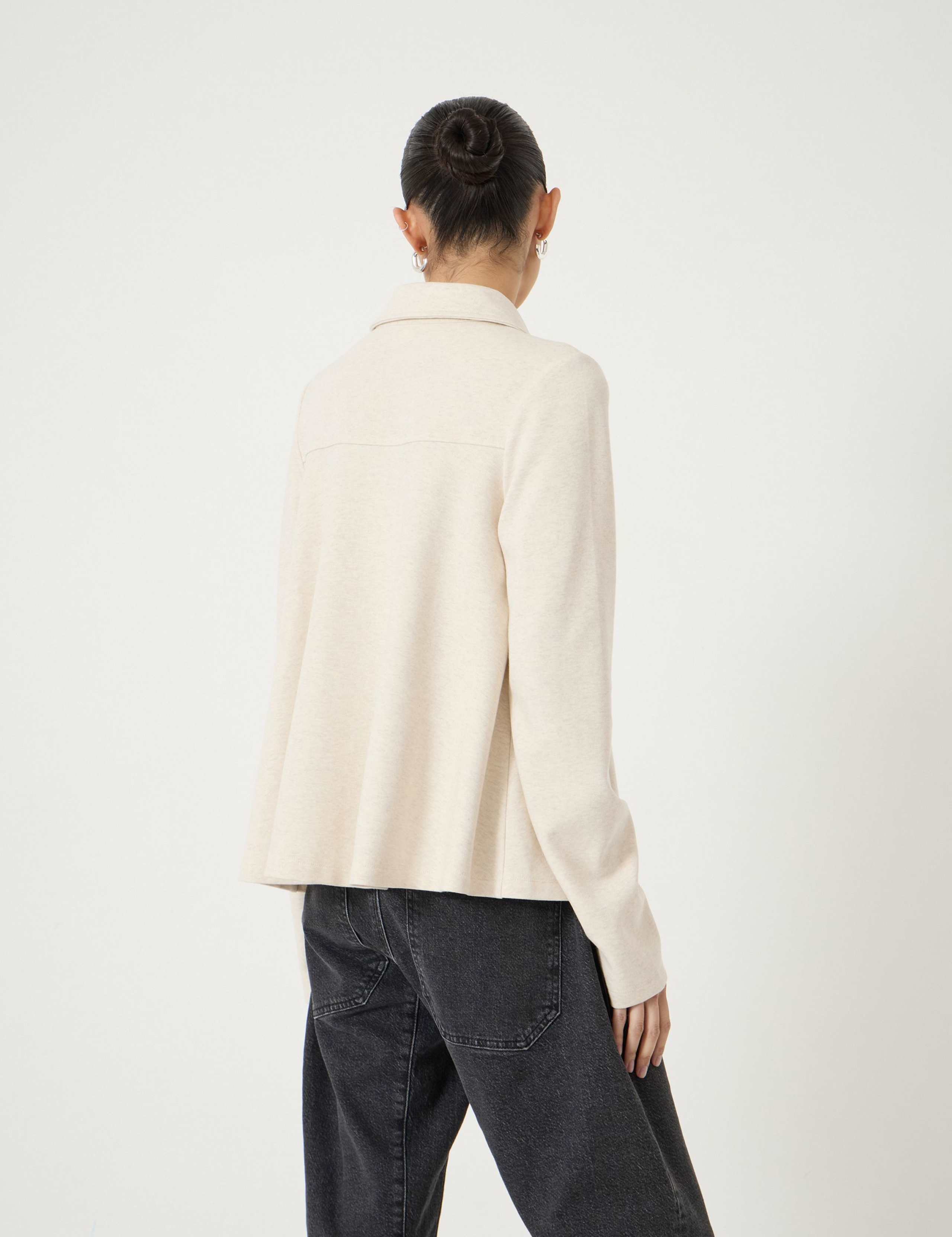 Cotton Blend Polo Top 3 of 6