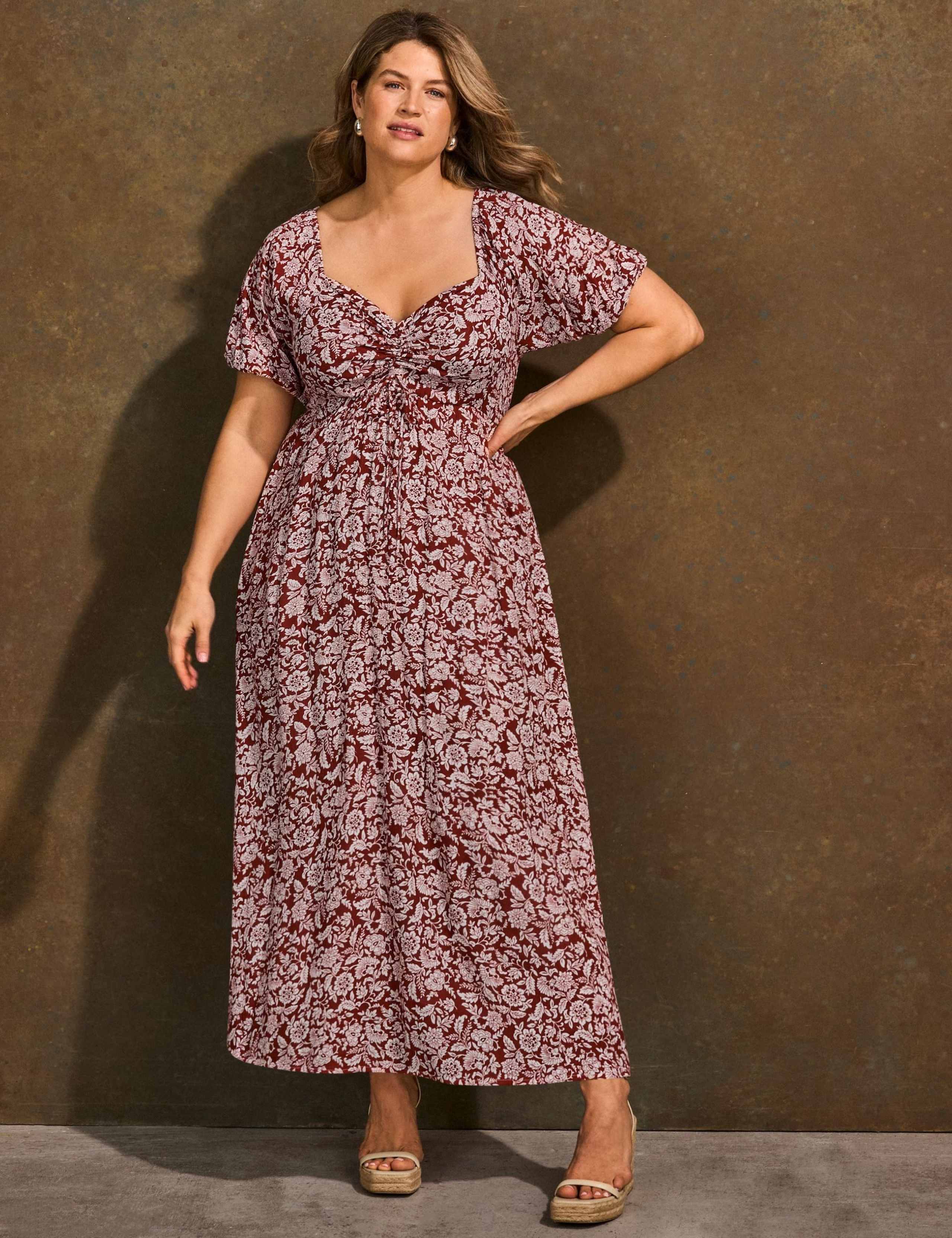 Floral Midaxi Tea Dress 6 of 7