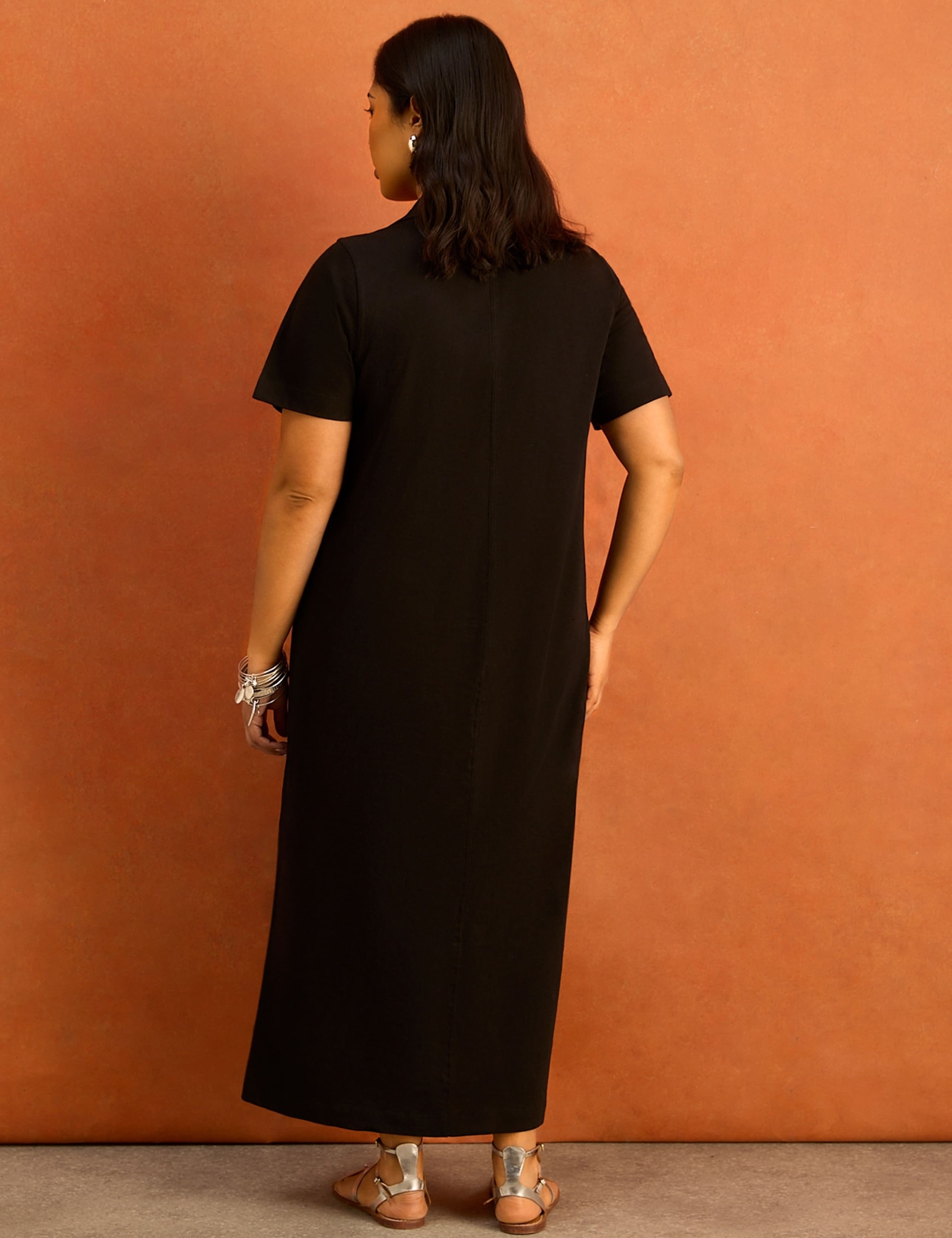 Pure Cotton Maxi T-Shirt Dress 4 of 5