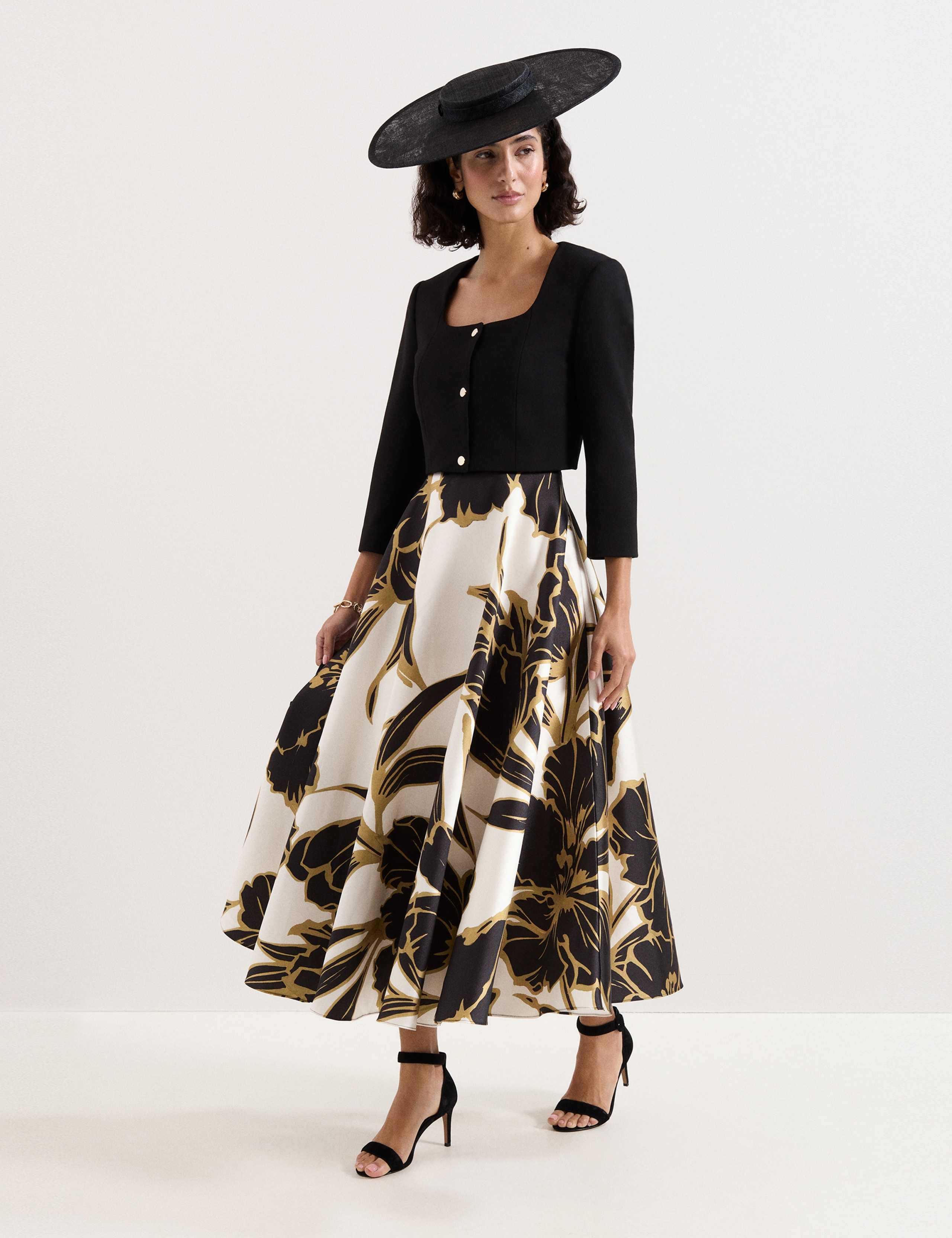 Square Neck Lightweight Cropped Jacket 5 of 6