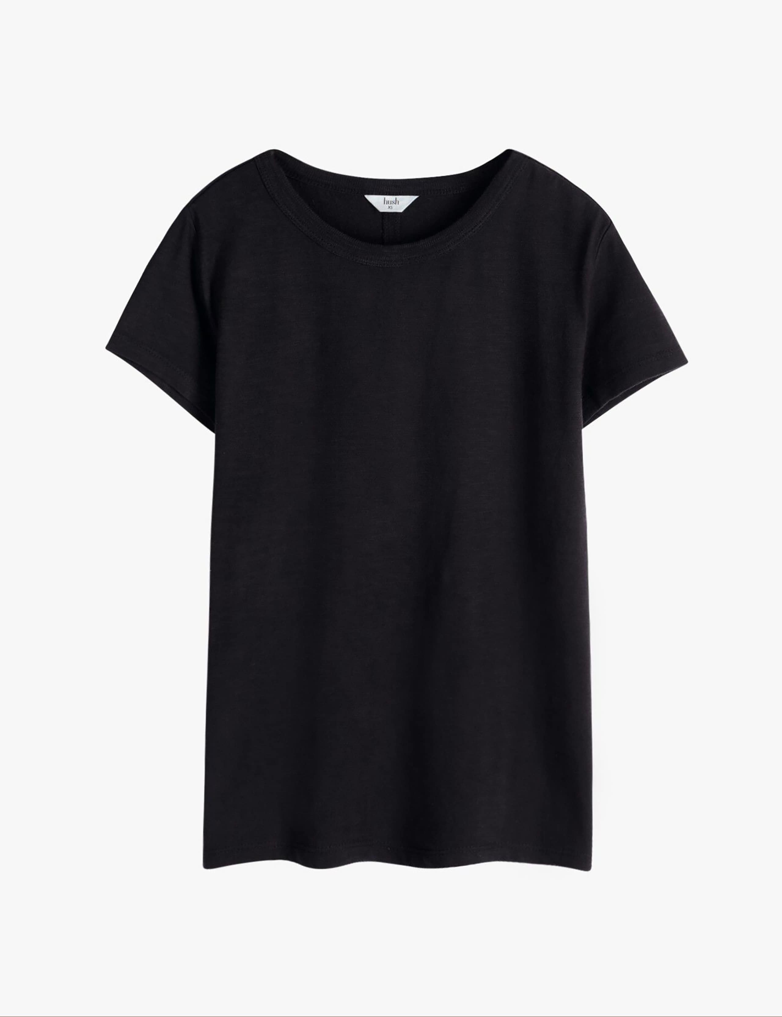 Pure Cotton Crew Neck Slim Fit T-Shirt 2 of 5