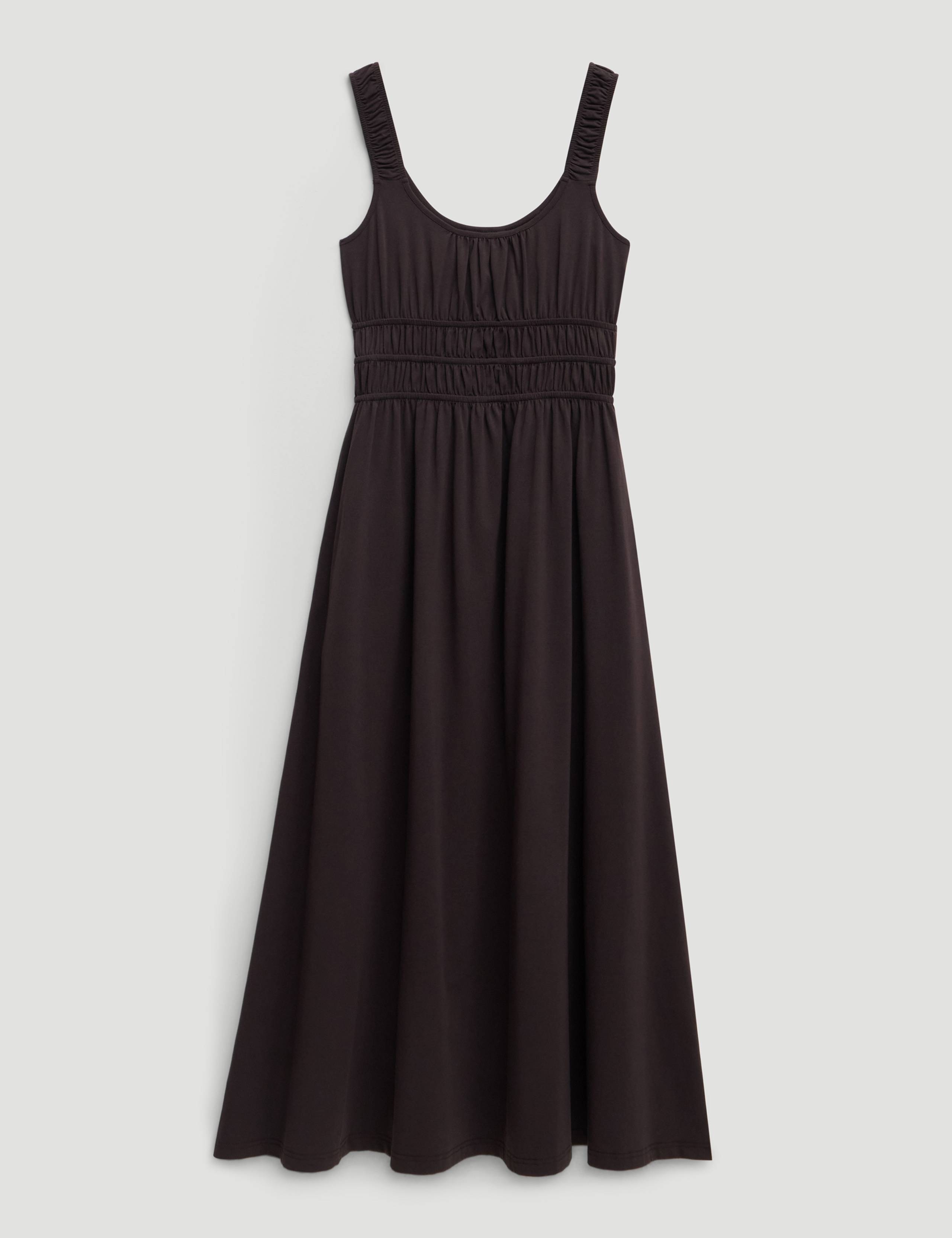 Cotton Rich Midi Waisted Dress 2 of 5