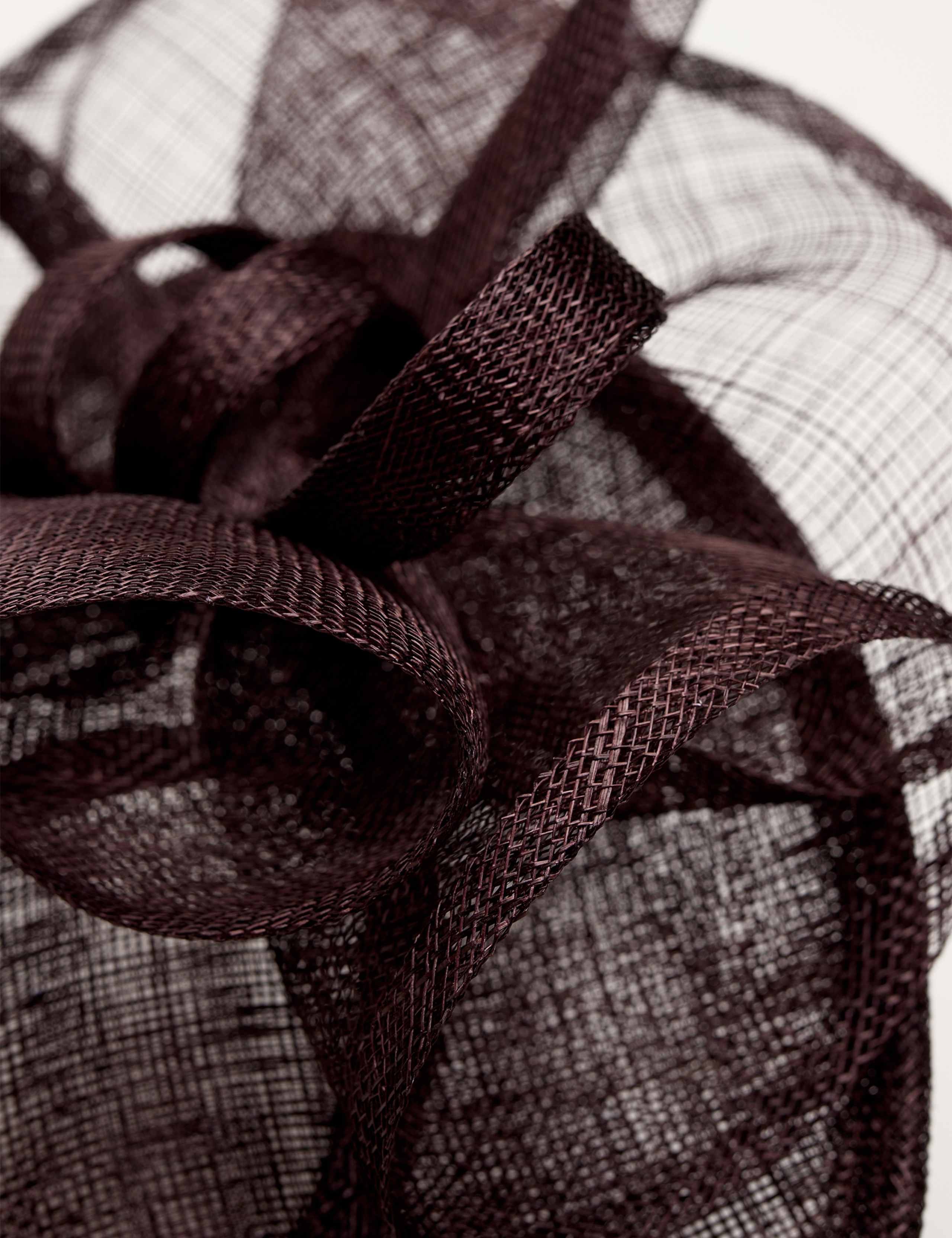 Twist Back Ruffle Disc Fascinator 6 of 6