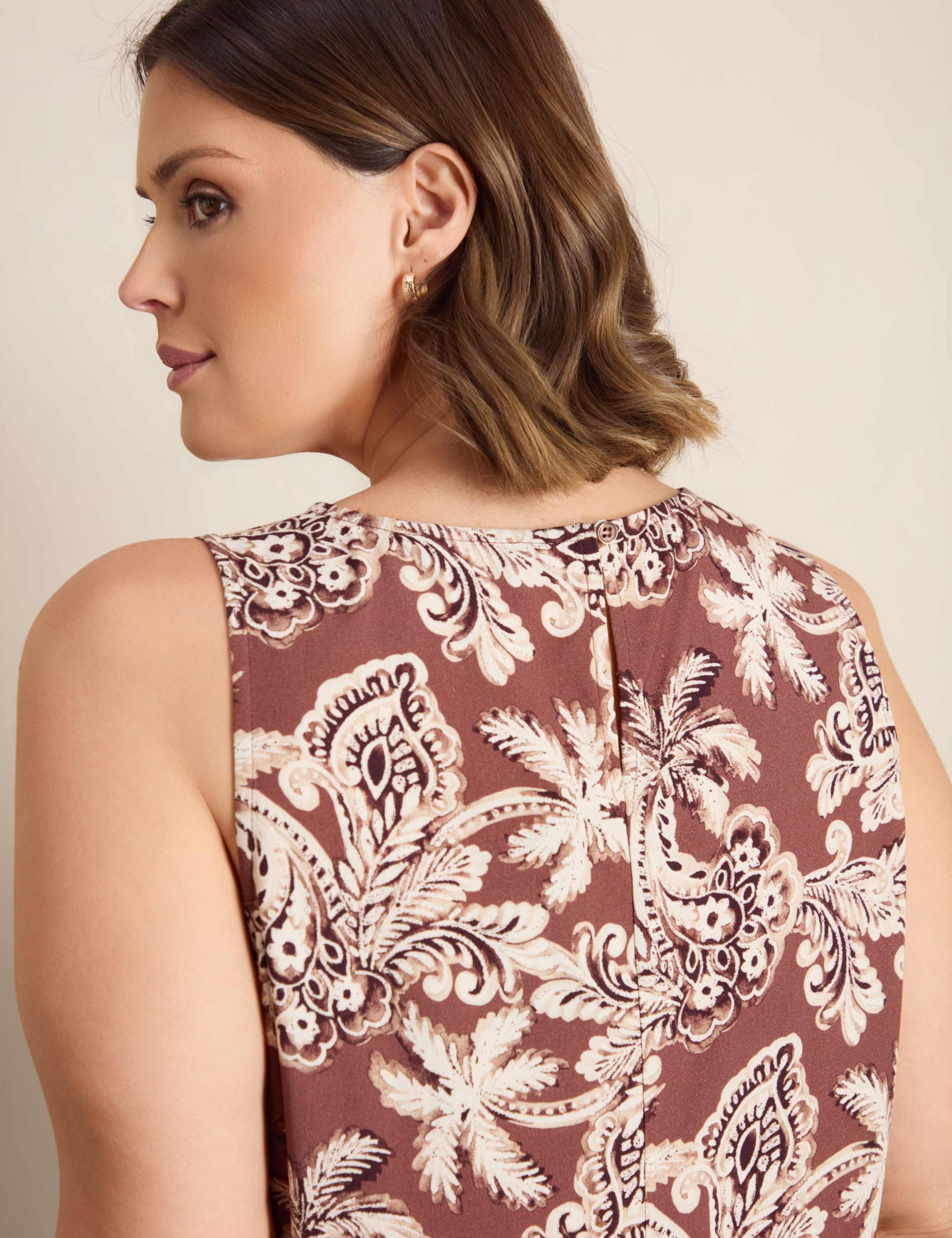Floral Maxi Swing Dress 5 of 6