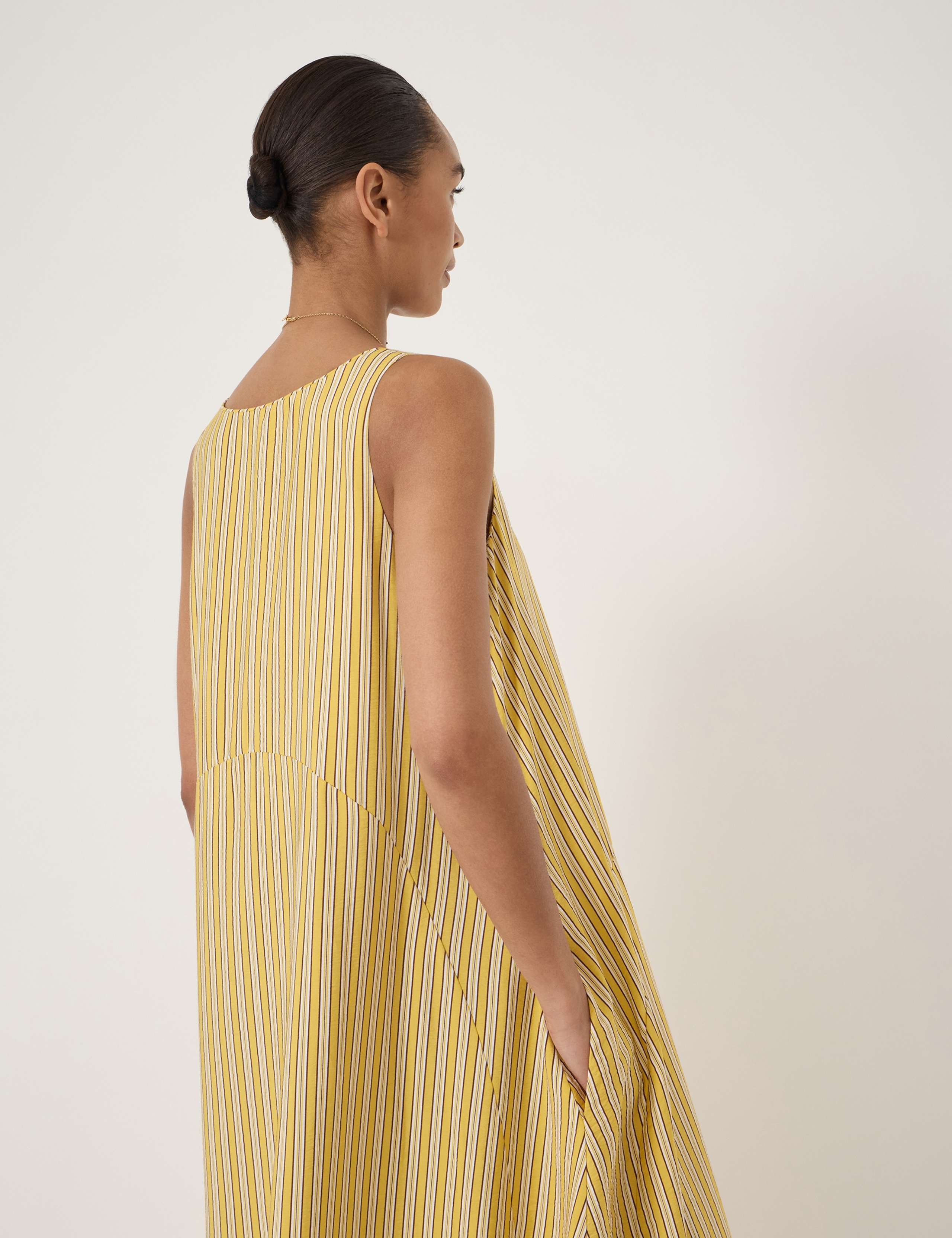 Striped Midi Shift Dress 4 of 4