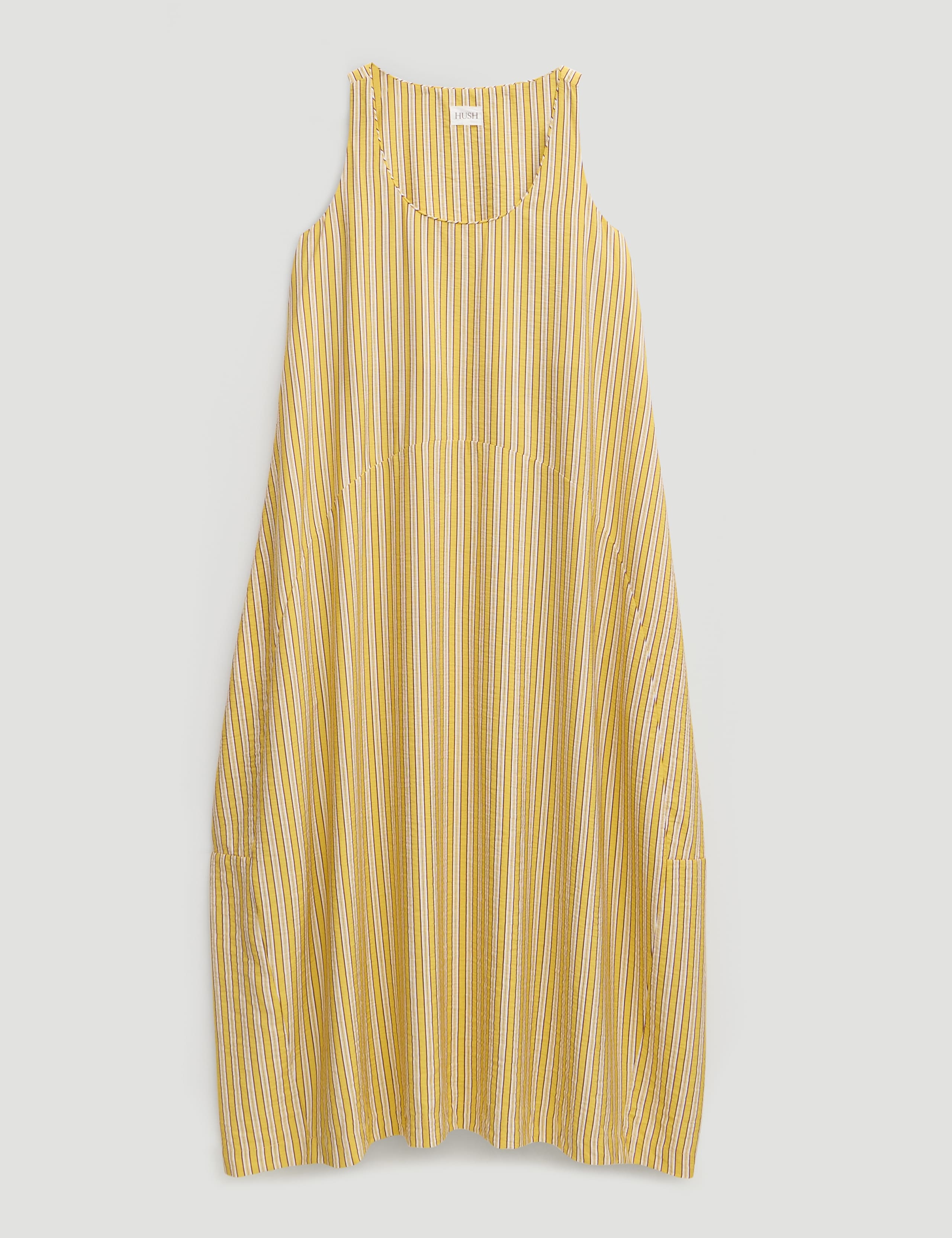 Striped Midi Shift Dress 2 of 4