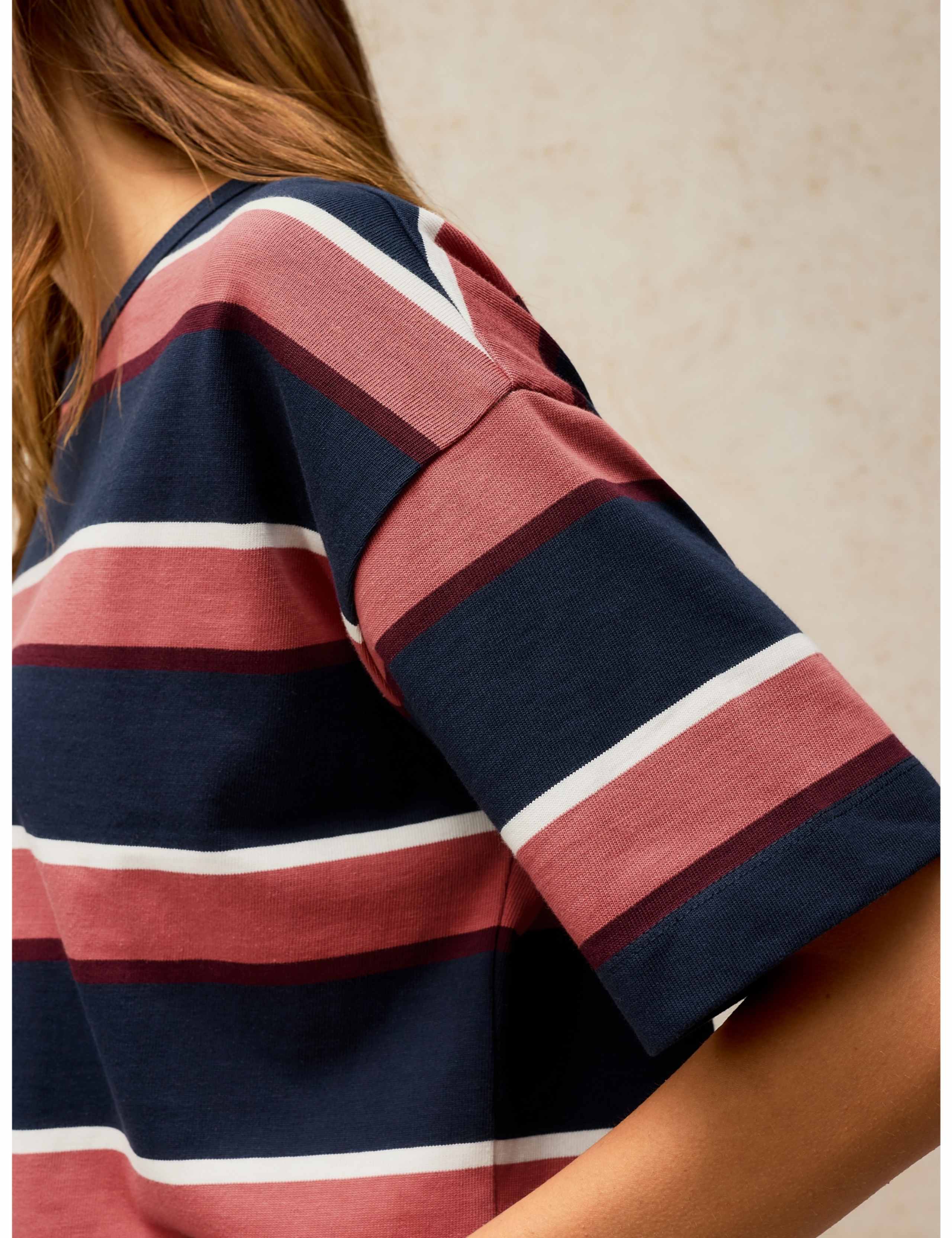 Pure Cotton Striped T-Shirt 5 of 6