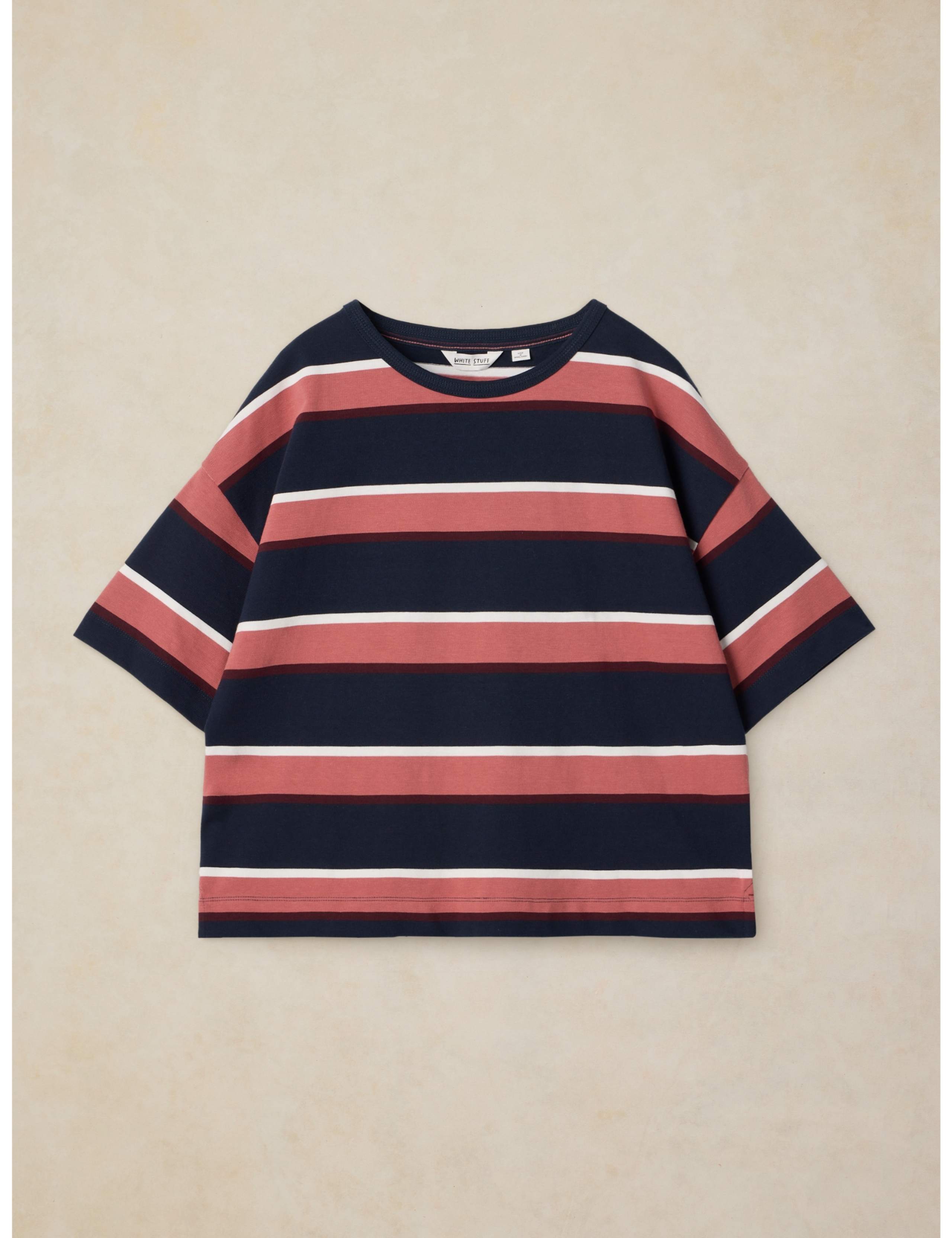 Pure Cotton Striped T-Shirt 2 of 6